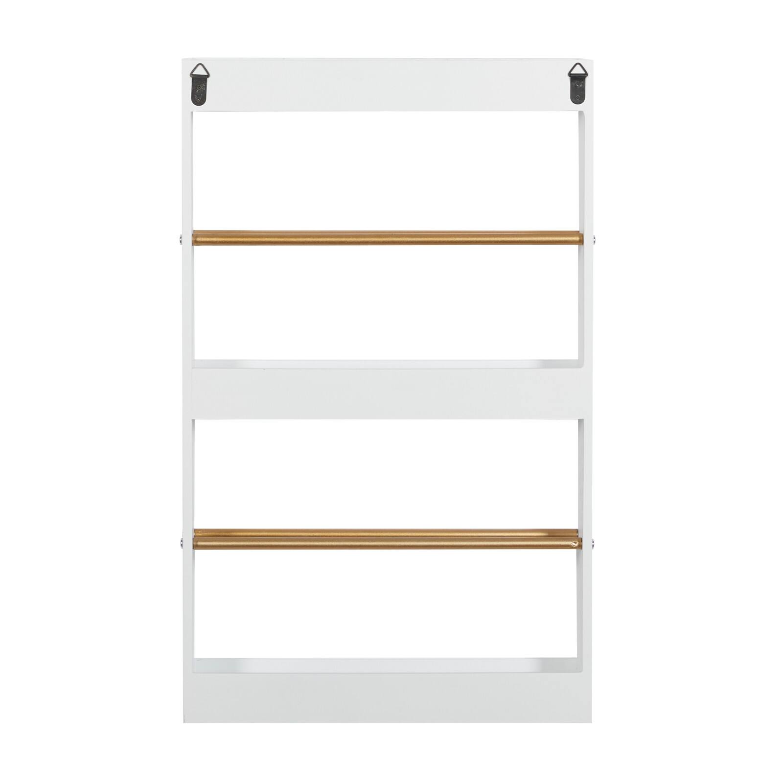 White MDF Glam Wall Shelves Floating Shelves Michaels