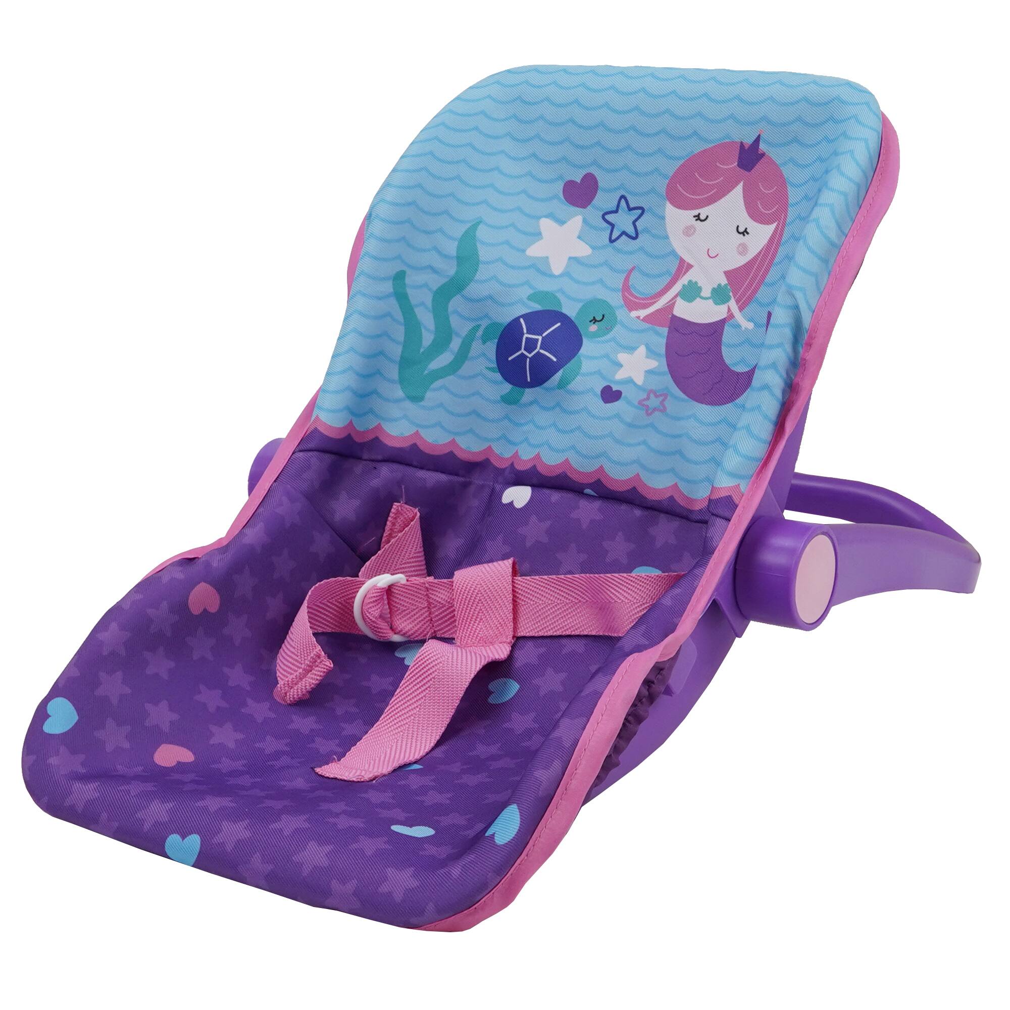 509 Crew Mermaid Pattern Doll Car Seat
