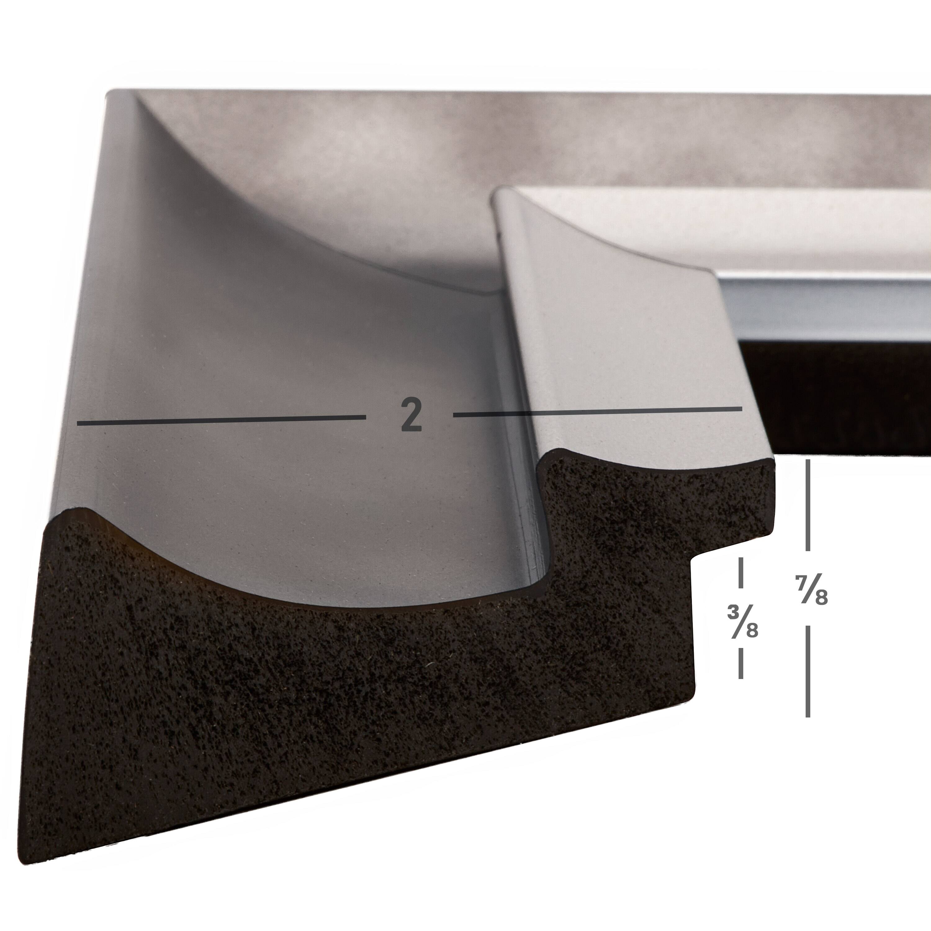 Craig Frames Ventura Pewter Picture Frame