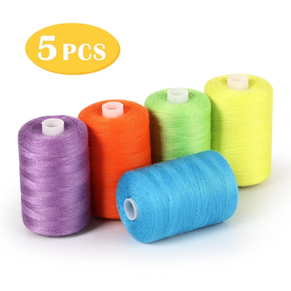 HAITRAL® Light Color Vivid Cotton Quilting Thread Set