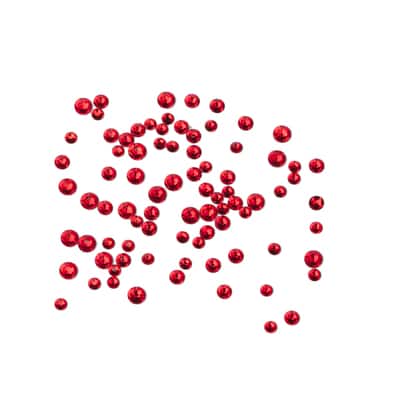 Round Flatback Austrian Crystals Mix by Bead Landing™, 90ct. image