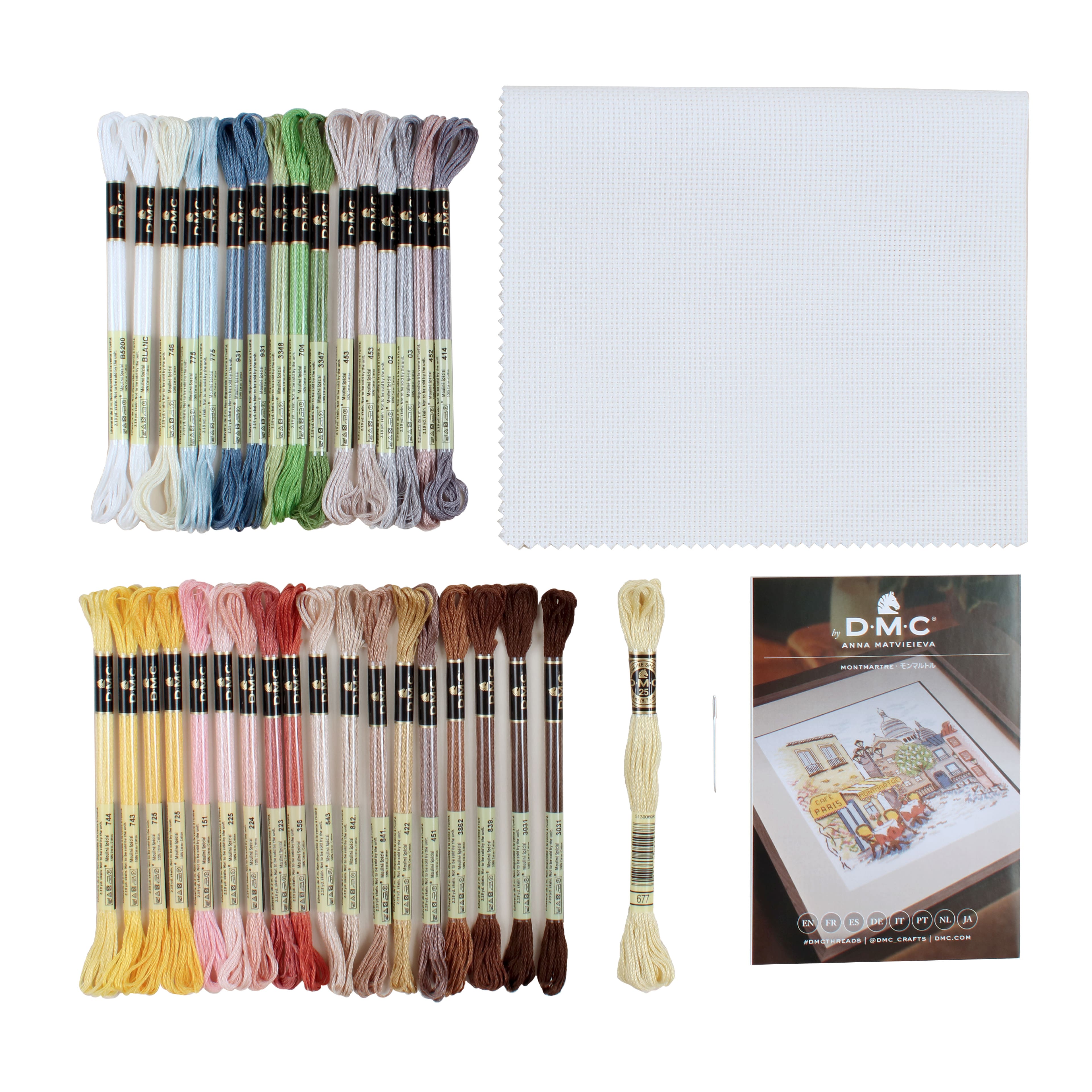 DMC® Montmartre Expert Counted Cross Stitch Kit
