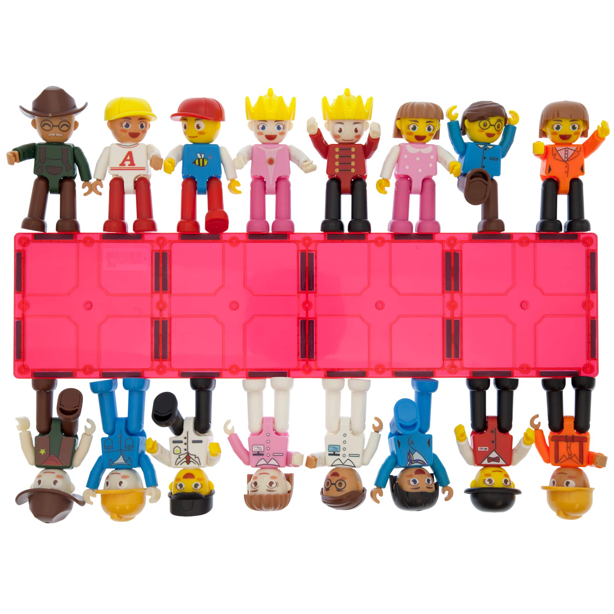 PicassoTiles&#xAE; Character Figures Set