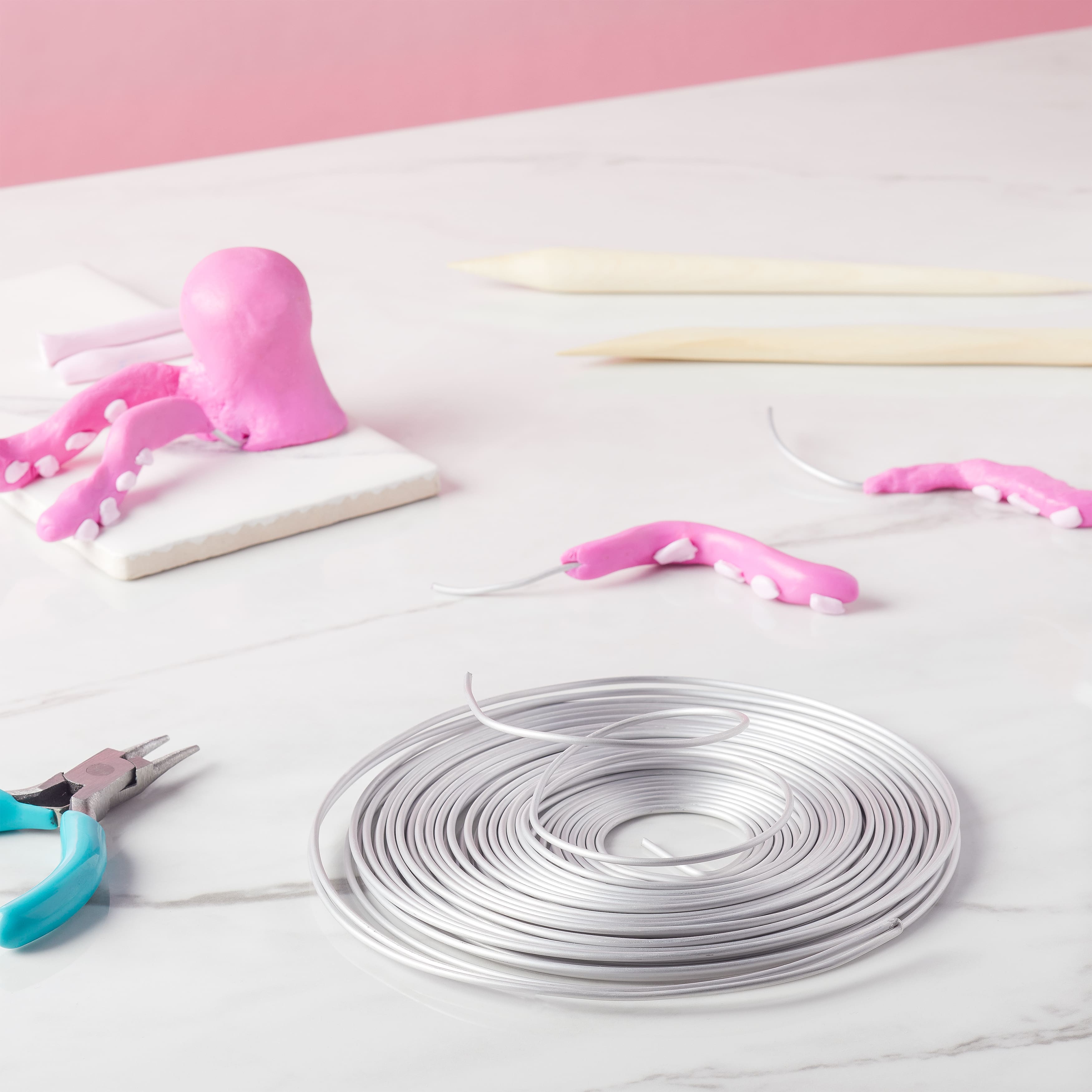 Premium Sculpting & Armature Wire by Craft Smart®, 0.055" x 32ft.