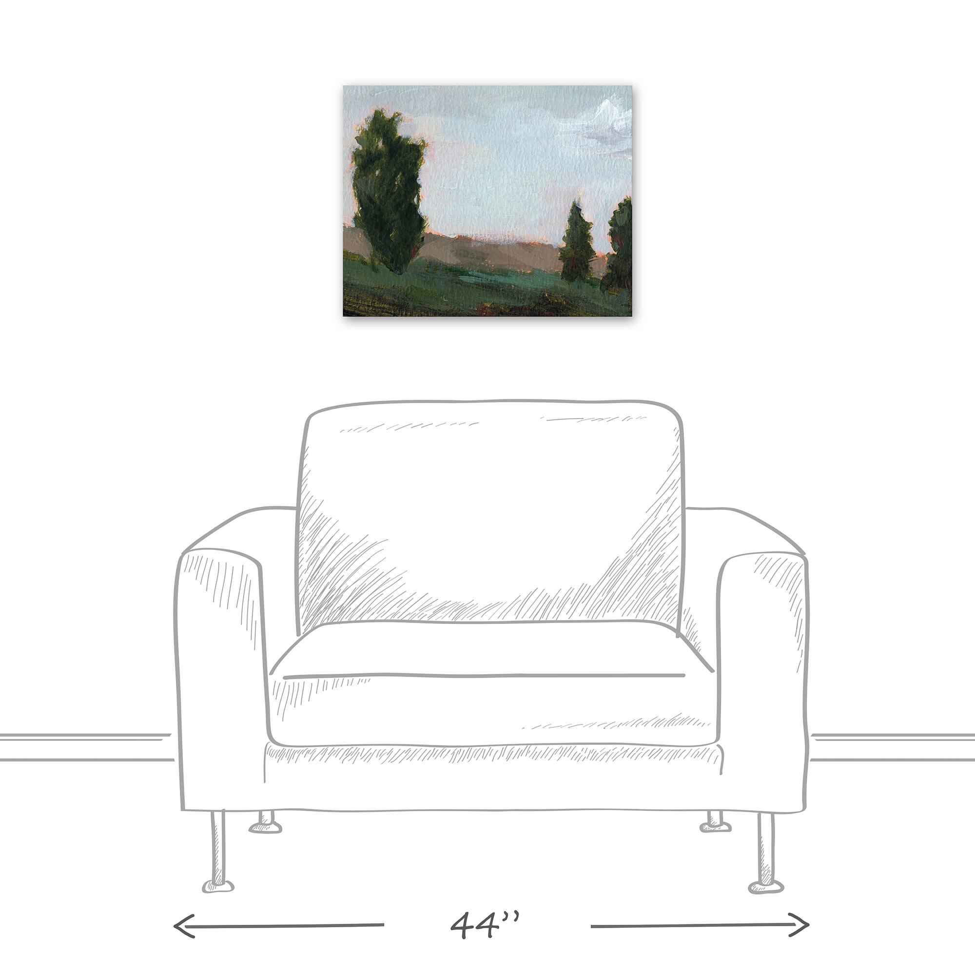 Mountain Pines 20" x 16" Canvas Wall Art