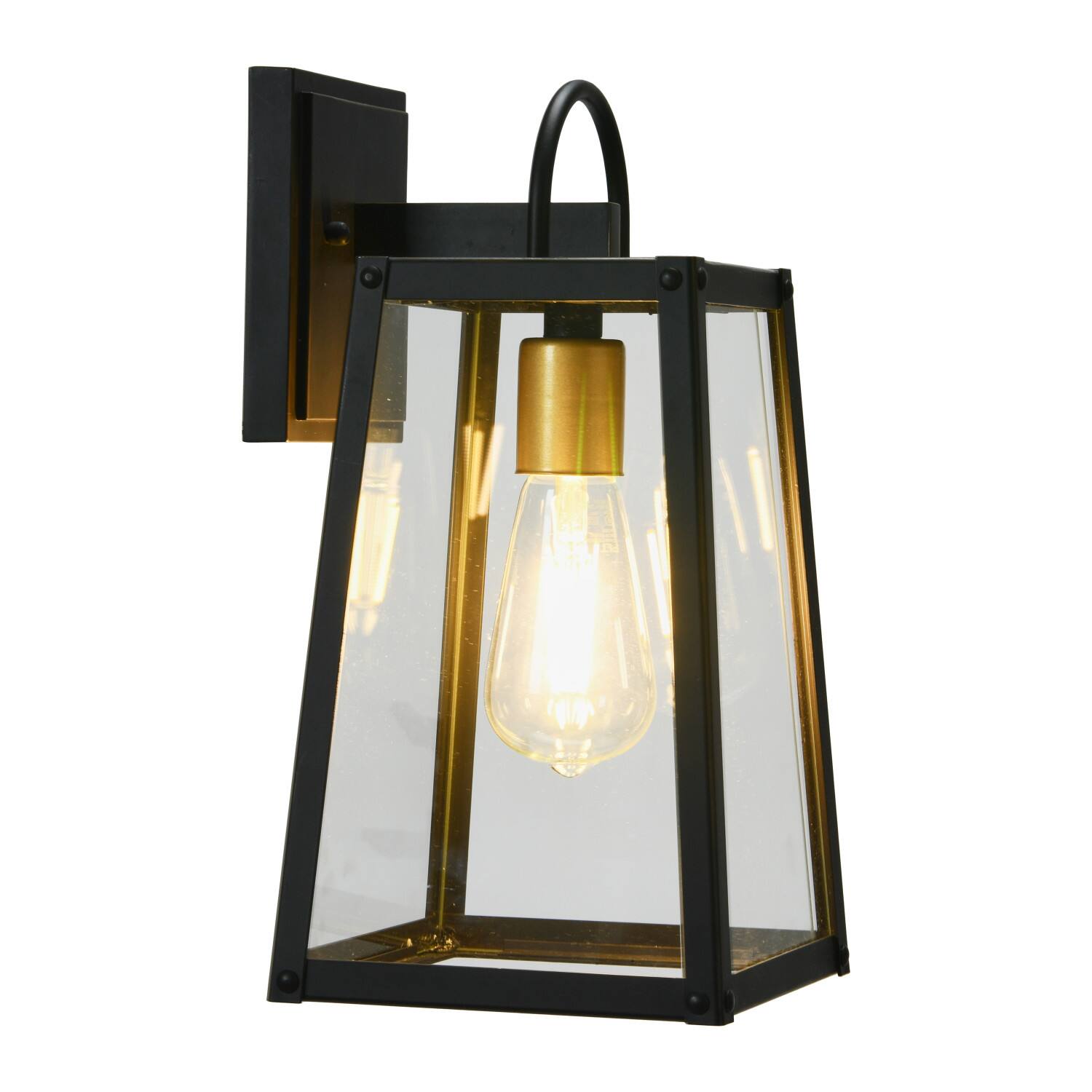 Hello Honey&#xAE; Robert Stevenson Lighting Dorchester Oil Rubbed Bronze Metal &#x26; Glass Outdoor Light