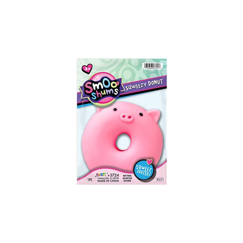 Assorted Ja-Ru&#xAE; Smooshums Sqweezy Donut Toy