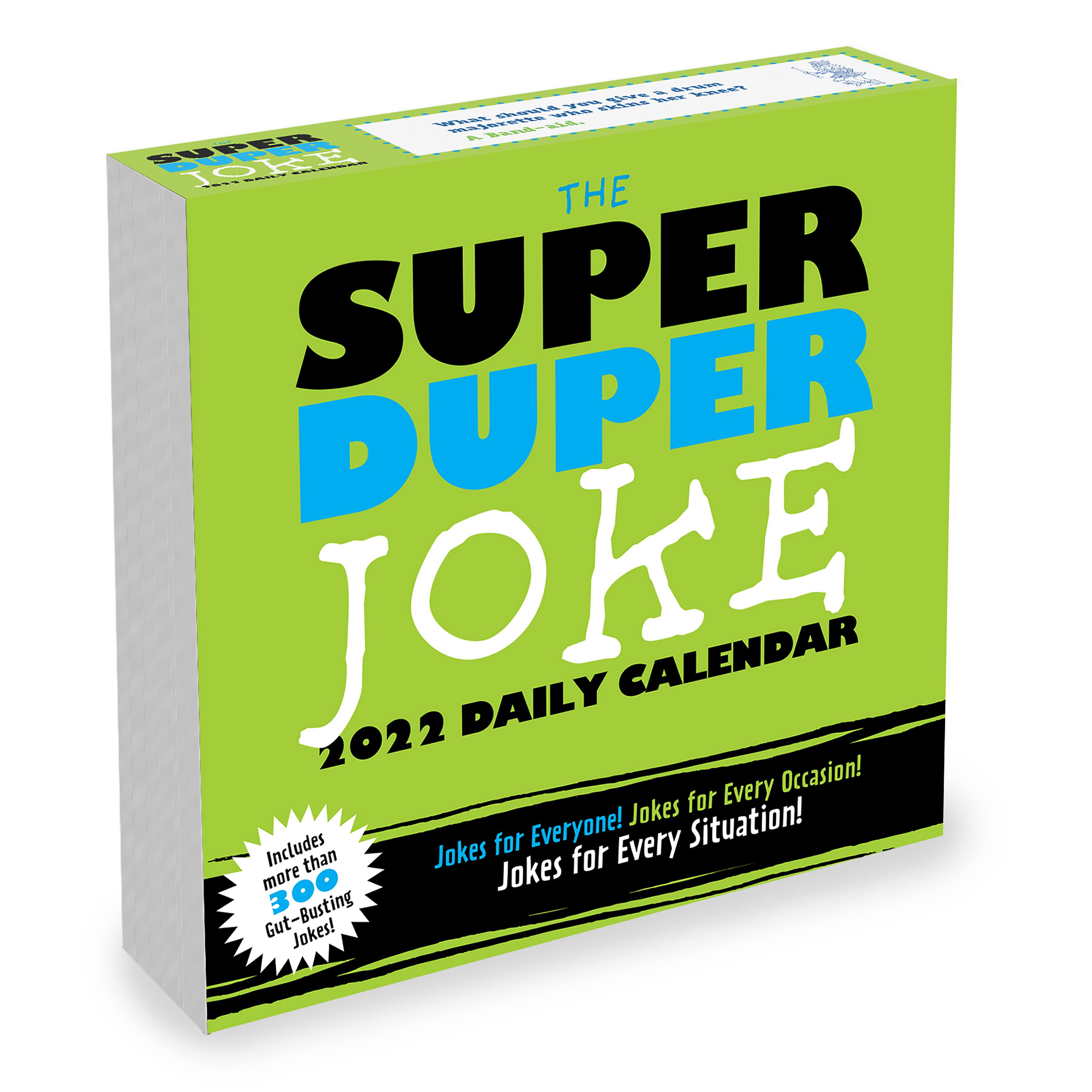 2022 Super Duper Jokes Daily Desktop Calendar Michaels Daily Joke Calendar 2022