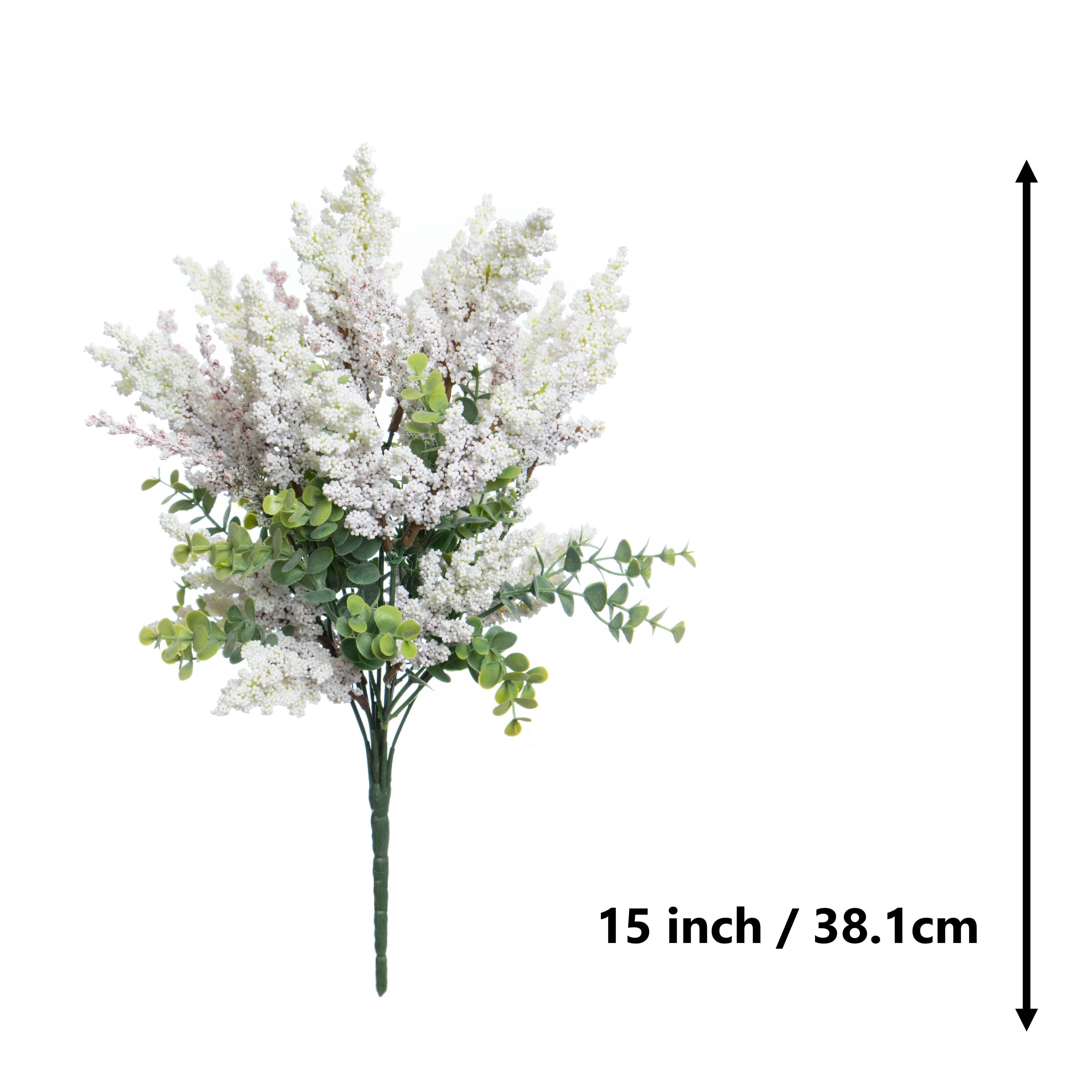15" Cream Heather Bush by Ashland®