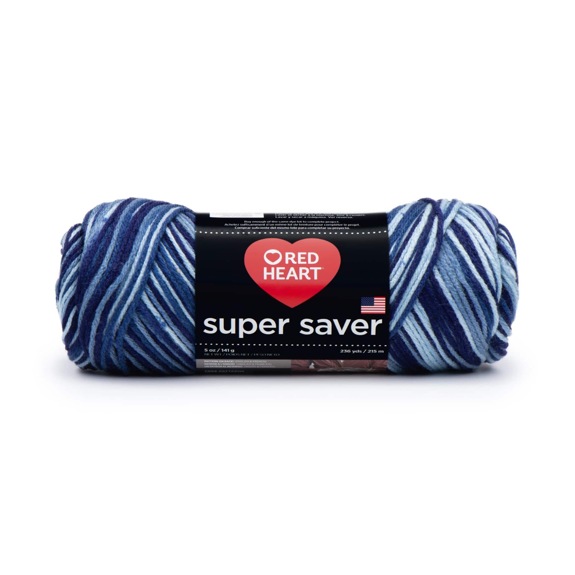 Red Heart&#xAE; Super Saver&#xAE; Prints, Multis &#x26; Flecks Yarn