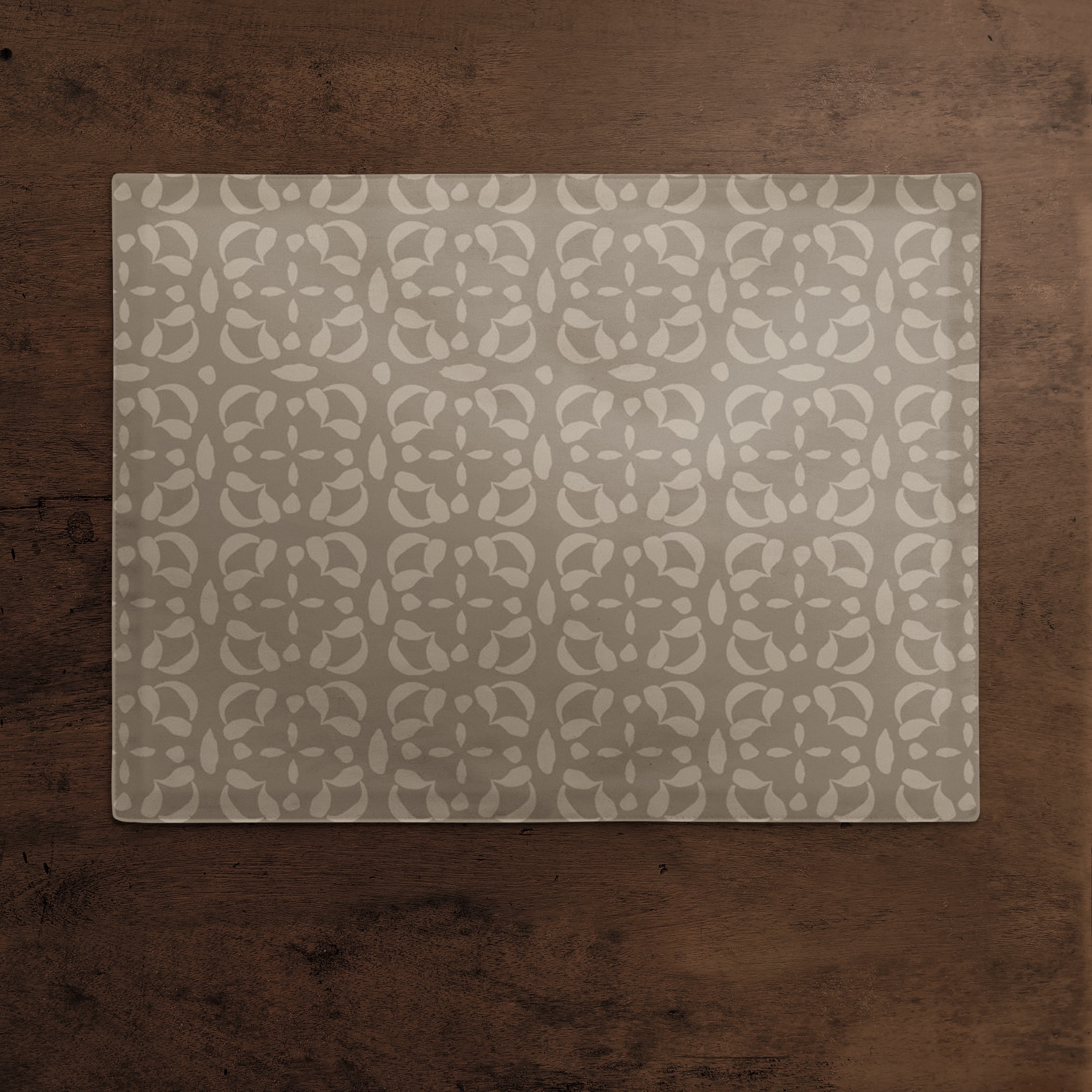 Intricate Circle Stack Cotton Twill Placemat