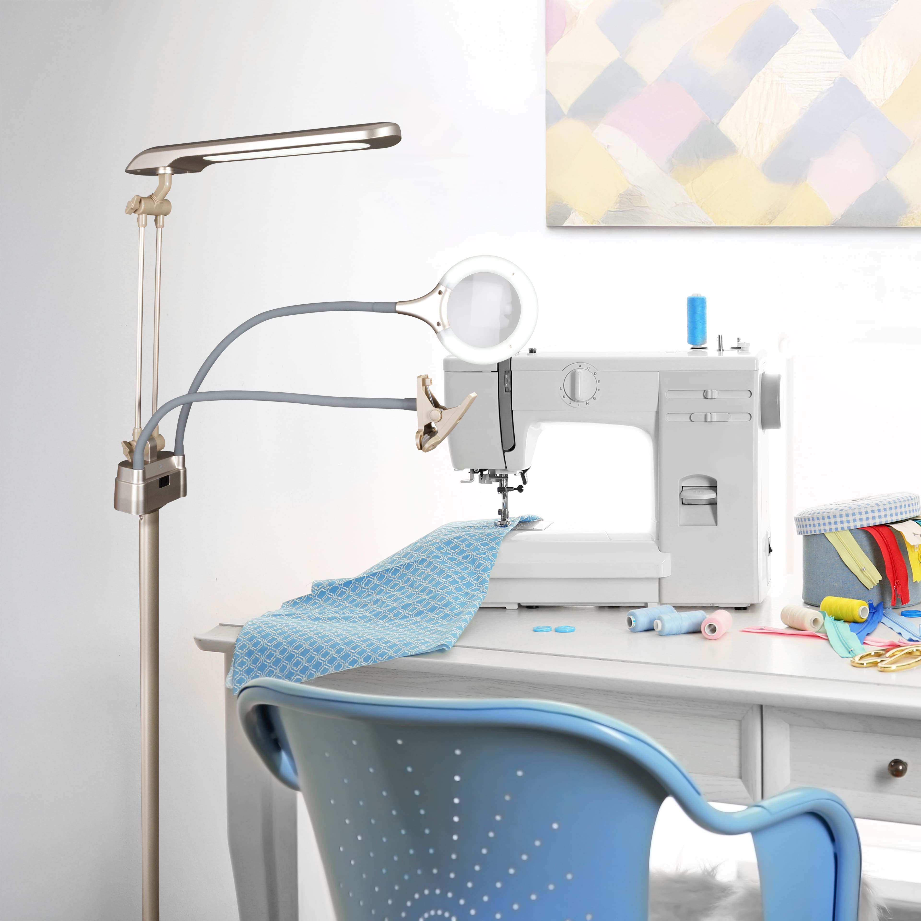 OttLite Ultimate LED 3-in-1 Creative Station with Magnifier