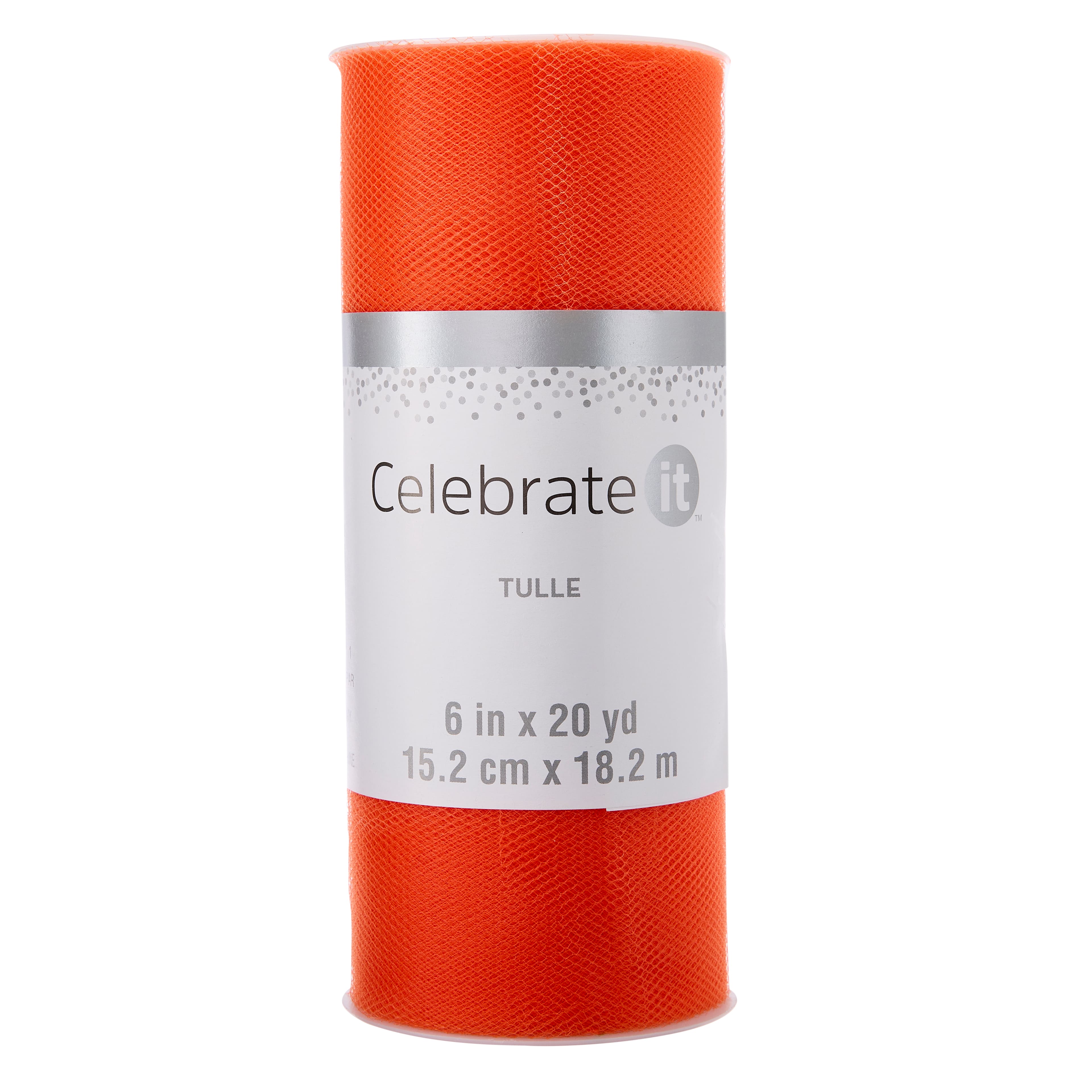 6&#x22; x 20yd. Tulle Fabric by Celebrate It&#x2122; Occasions&#x2122;