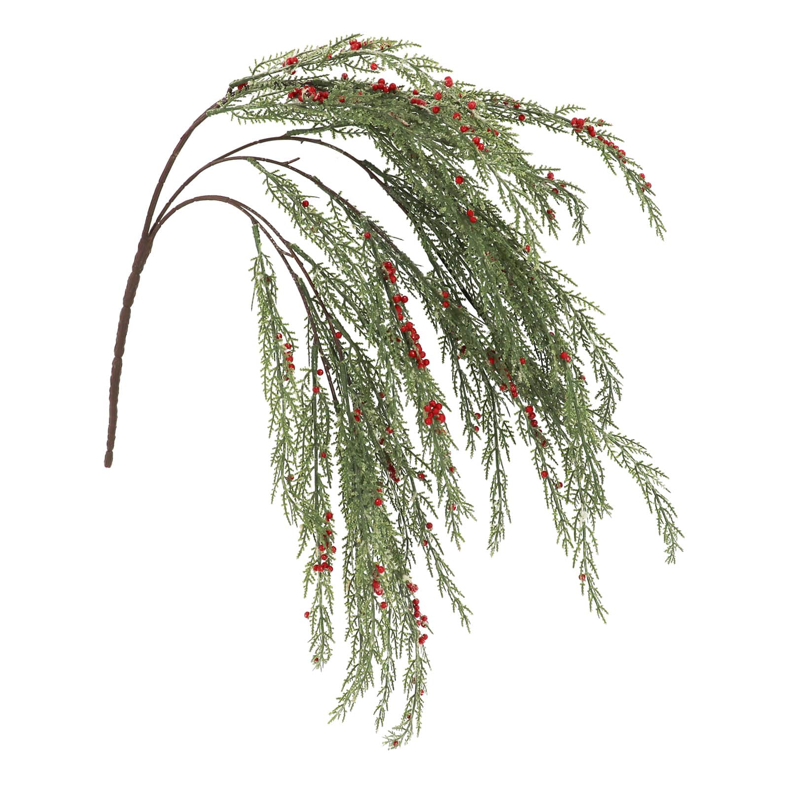 32&#x22; Hanging Cypress &#x26; Red Berry Deluxe Bush by Ashland&#xAE;