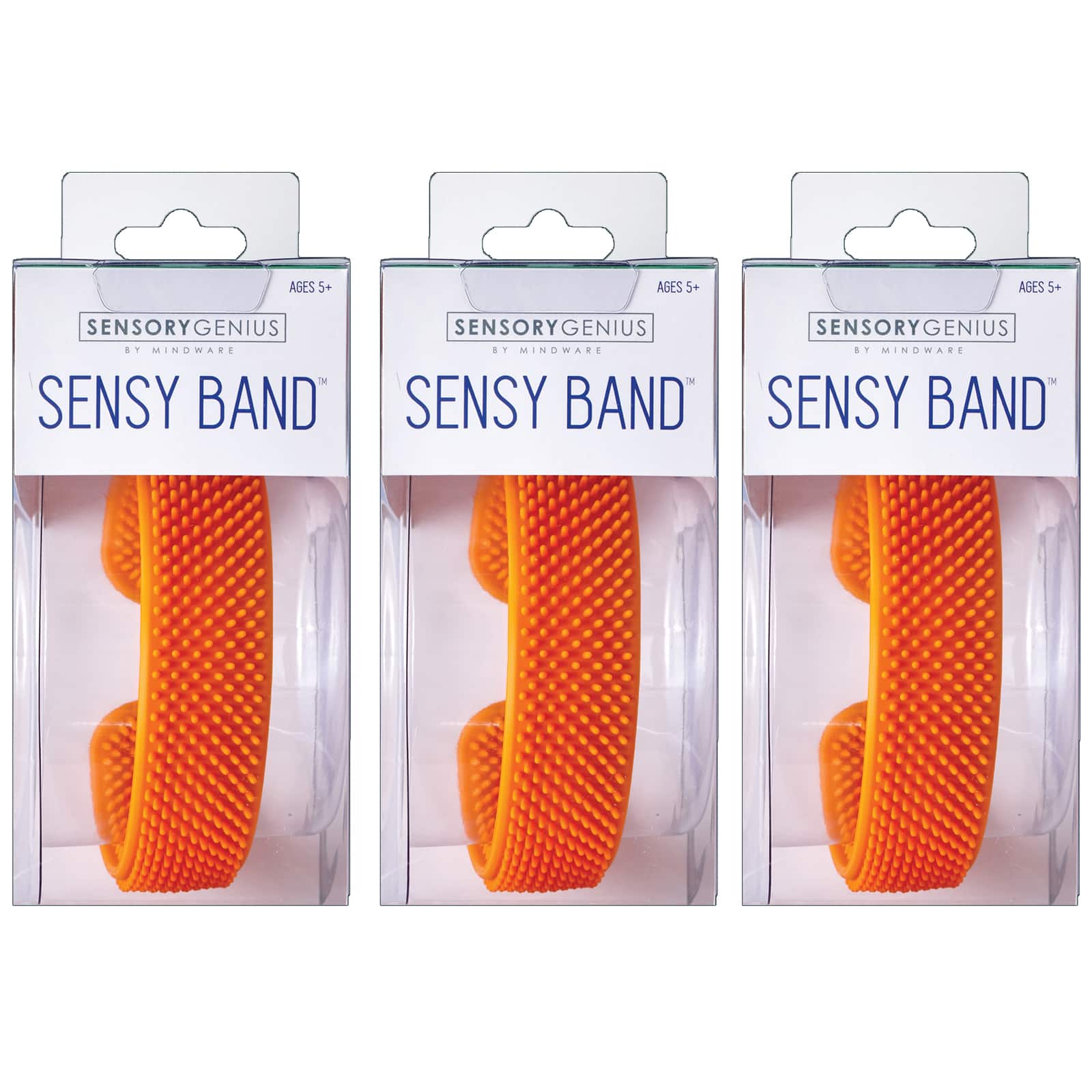 Sensory Genius Sensy Band&#x2122; Fidget Wristband, 3ct.