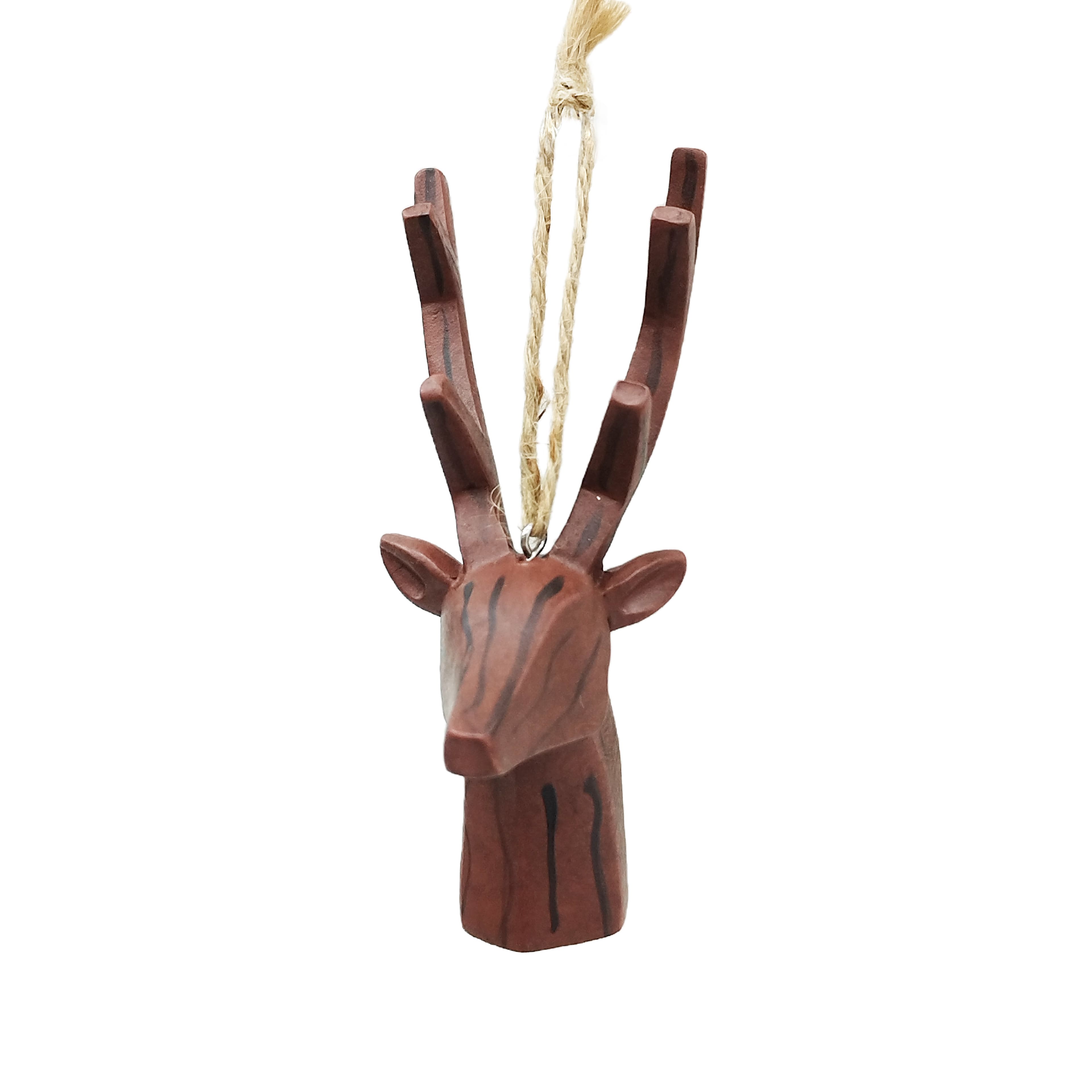 4.25&#x22; Deer Head Ornament by Ashland&#xAE;