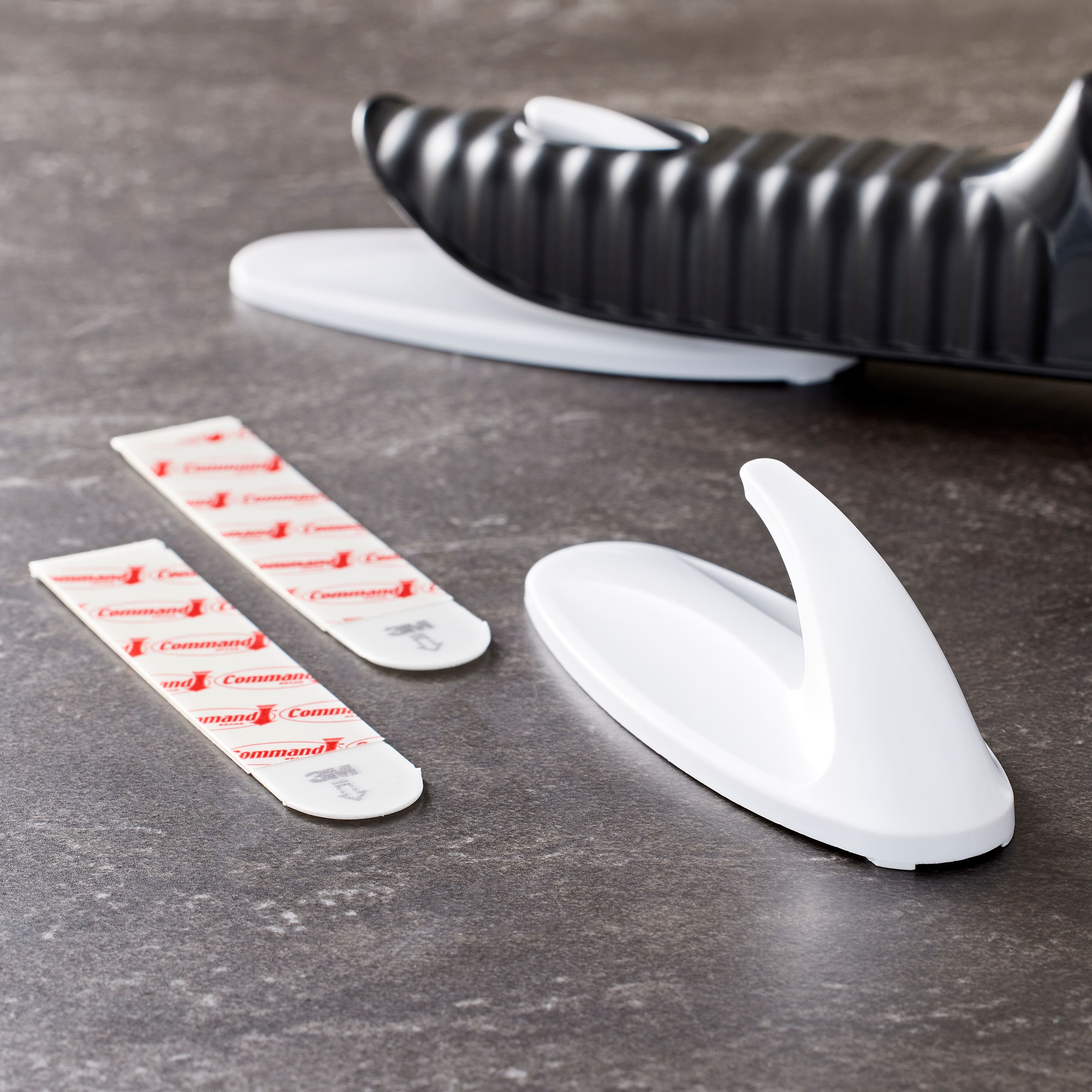 12 Packs: 4 ct. (48 total) Command™ White Large Designer Hooks