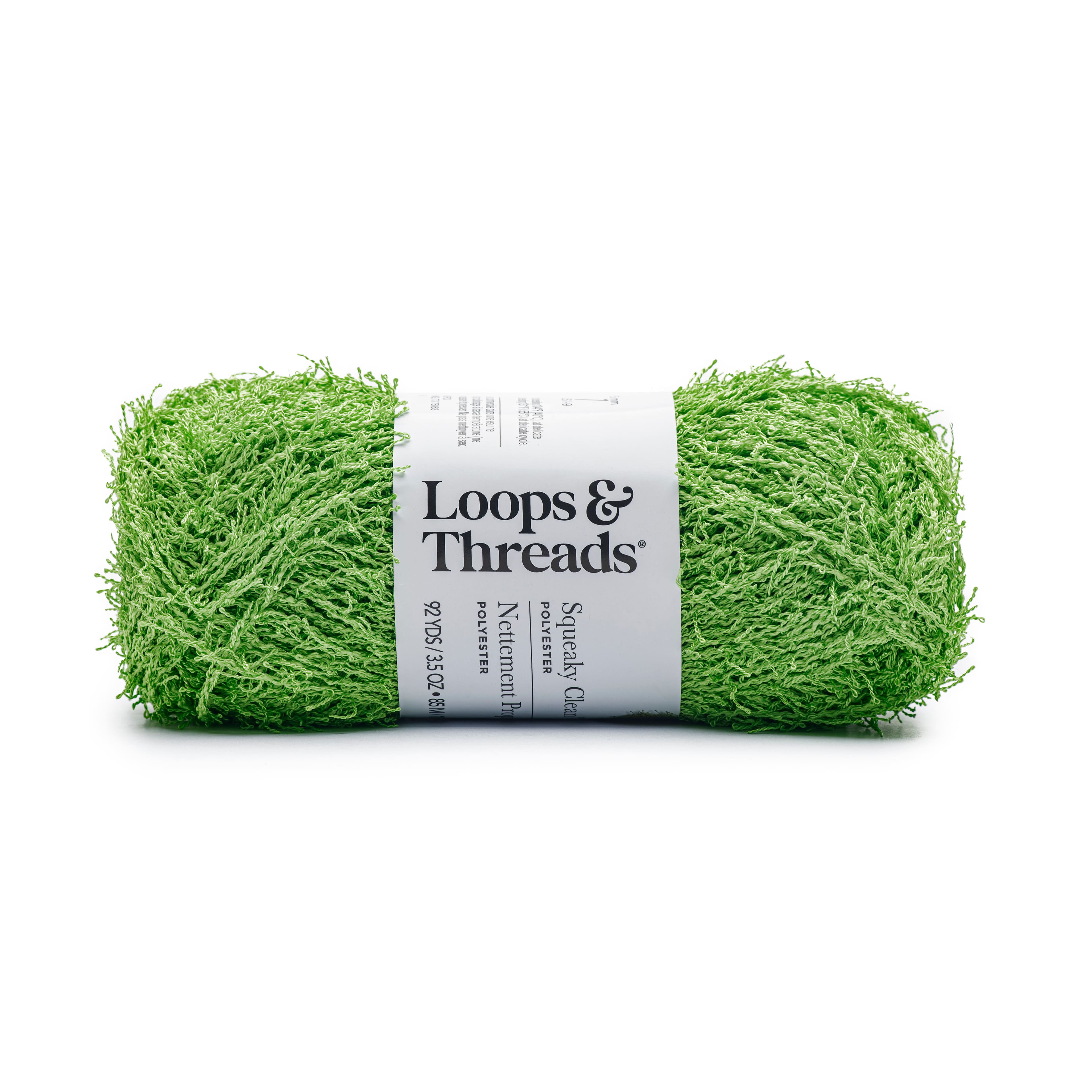 15 Pack: Squeaky Clean™ Solid Yarn by Loops & Threads®