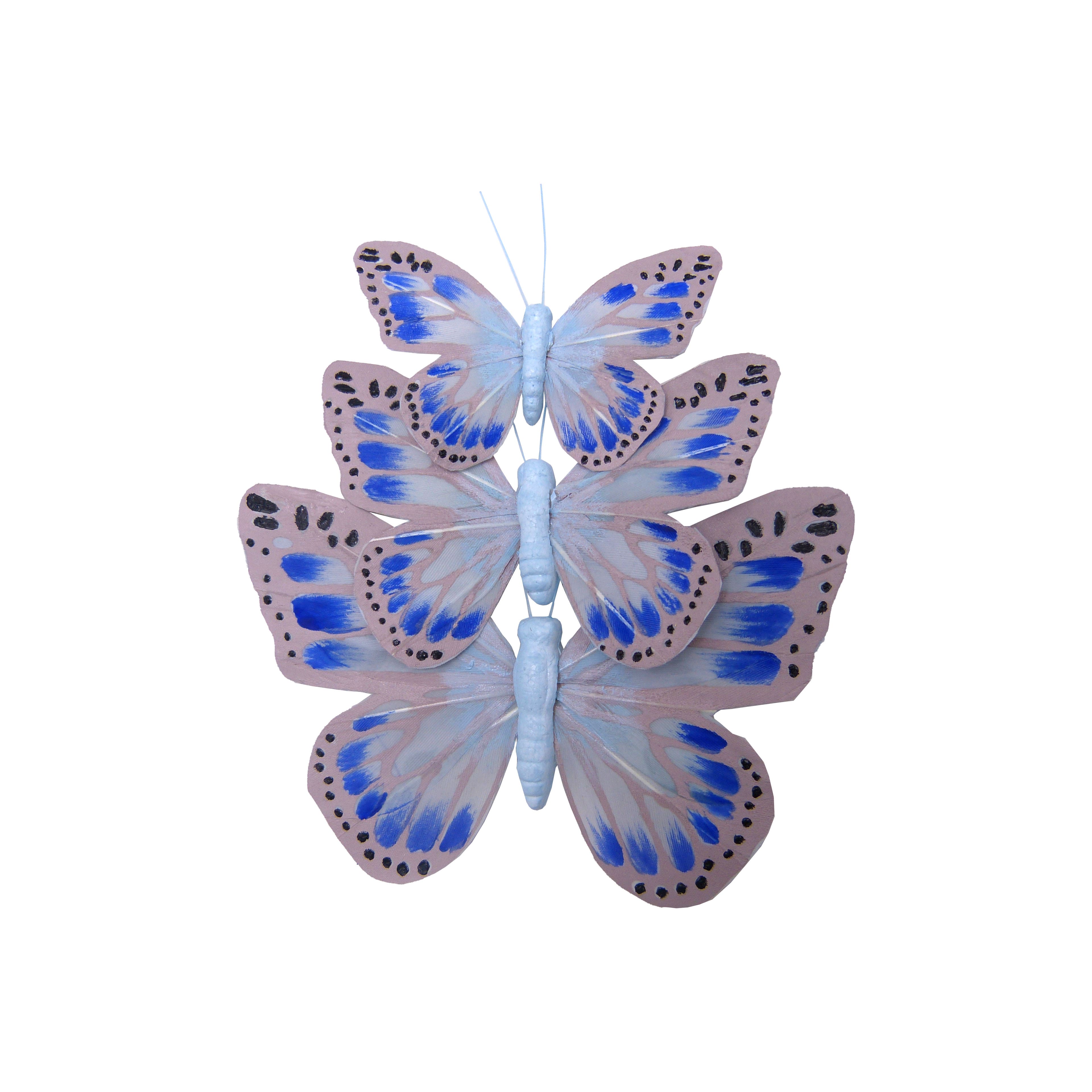 Blue Decorative Butterfly Set by Ashland&#xAE;