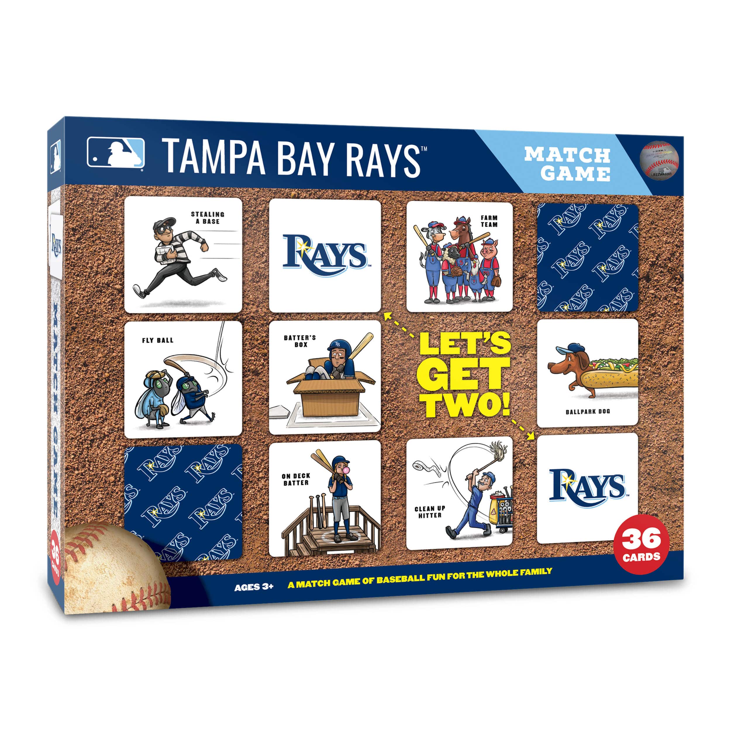 Major League Baseball Licensed Memory Match Game