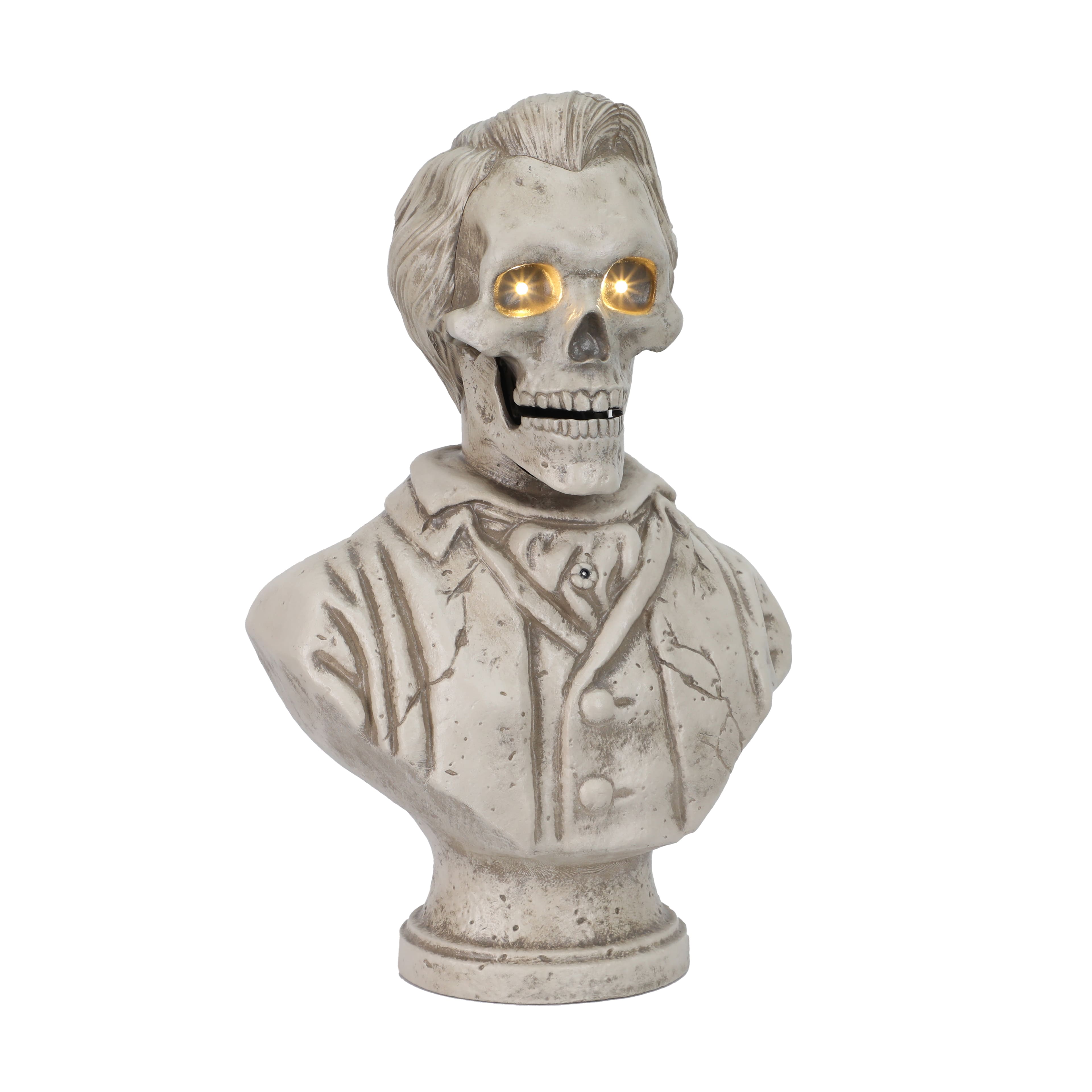 14.5&#x22; Animated Skeleton Bust by Ashland&#xAE;