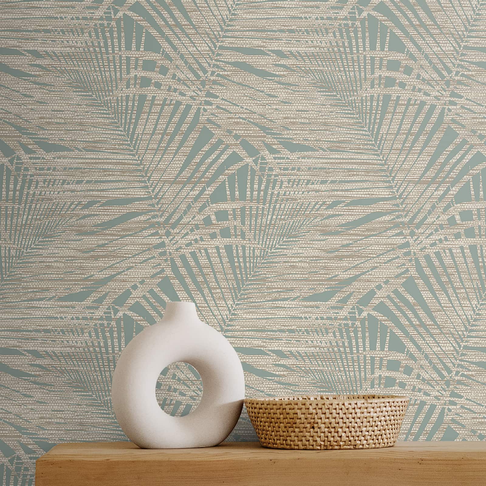 Tommy Bahama&#xAE; Shadow Palms Peel &#x26; Stick Wallpaper