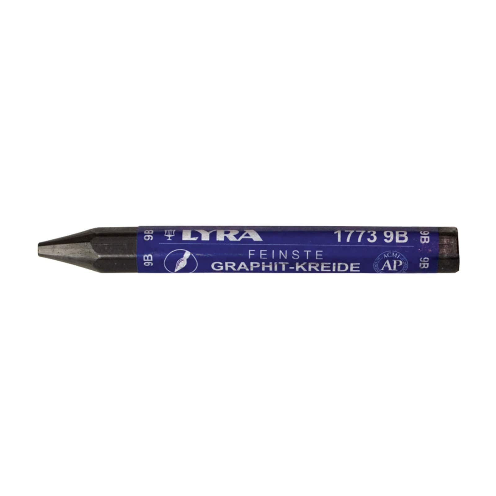 15mm 9B Grafcube Graphite Stick @ Raw Materials Art Supplies