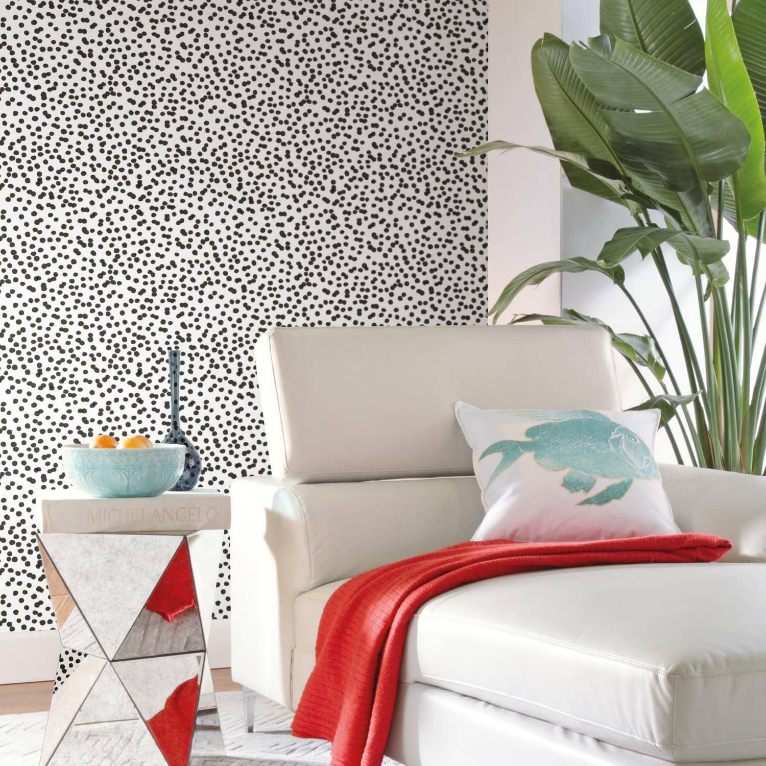 RoomMates Confetti Peel &#x26; Stick Wallpaper