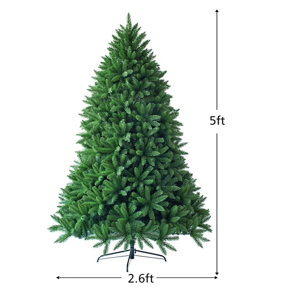 5ft. Unlit Green Pine Artificial Christmas Tree