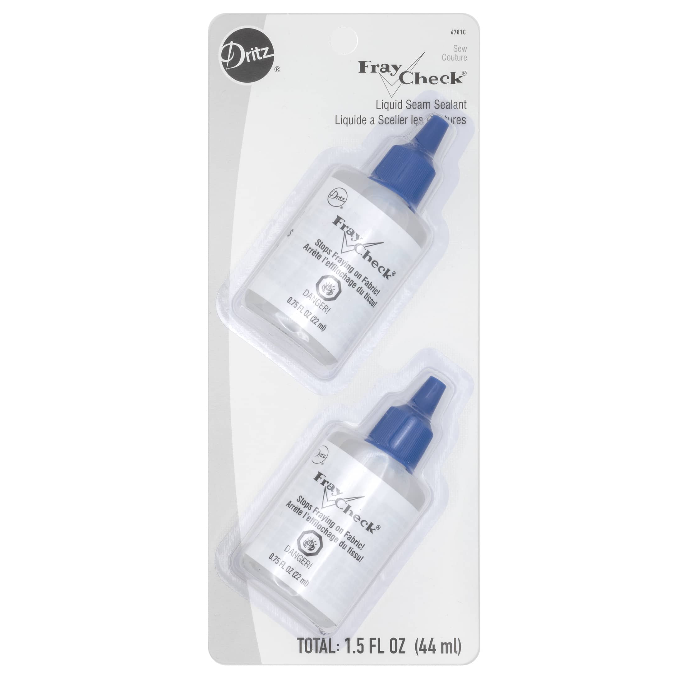 Dritz Fray Check Liquid Seam Sealant - 0.75 fl oz bottle