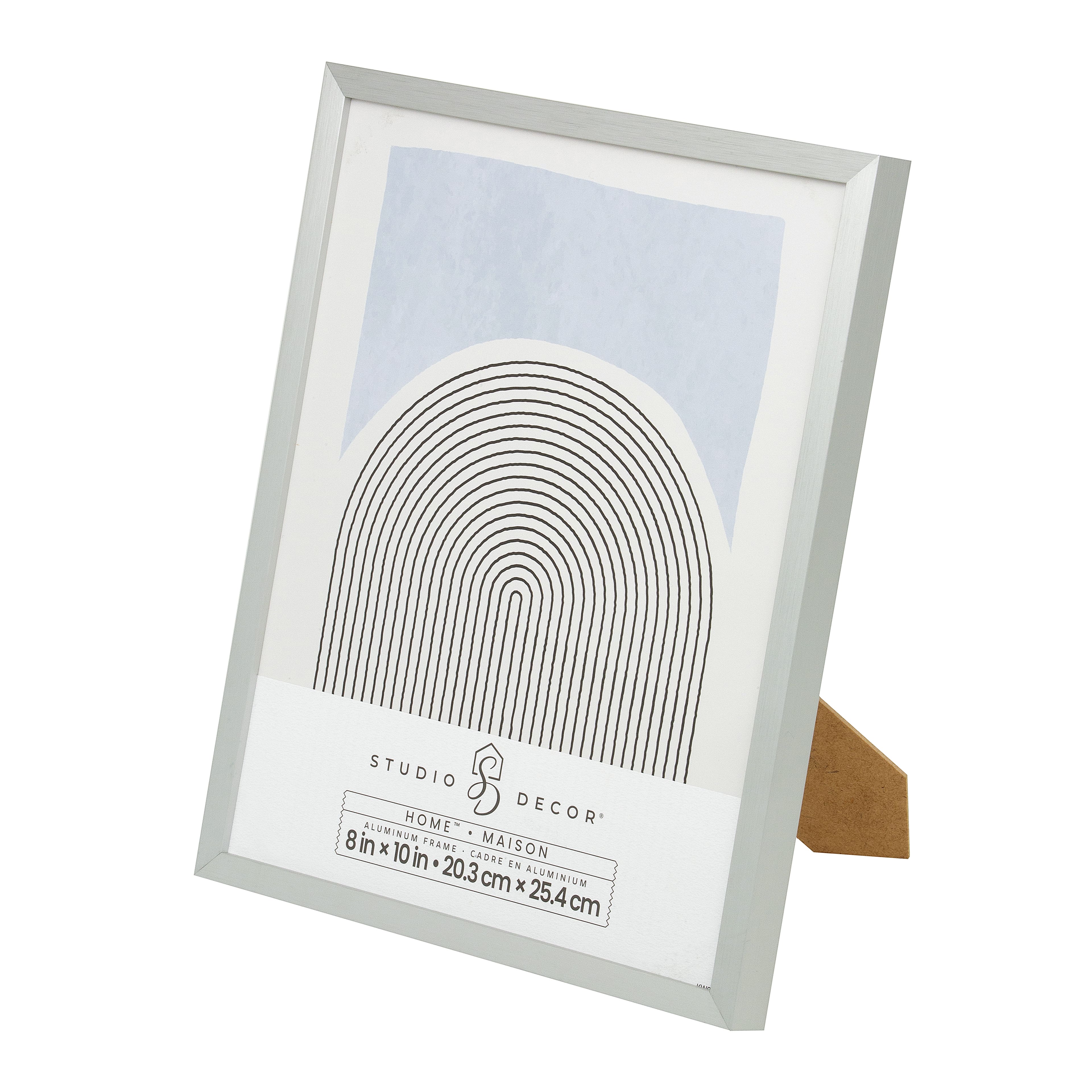Cadre aluminium argenté, collection Maison de Studio Décor