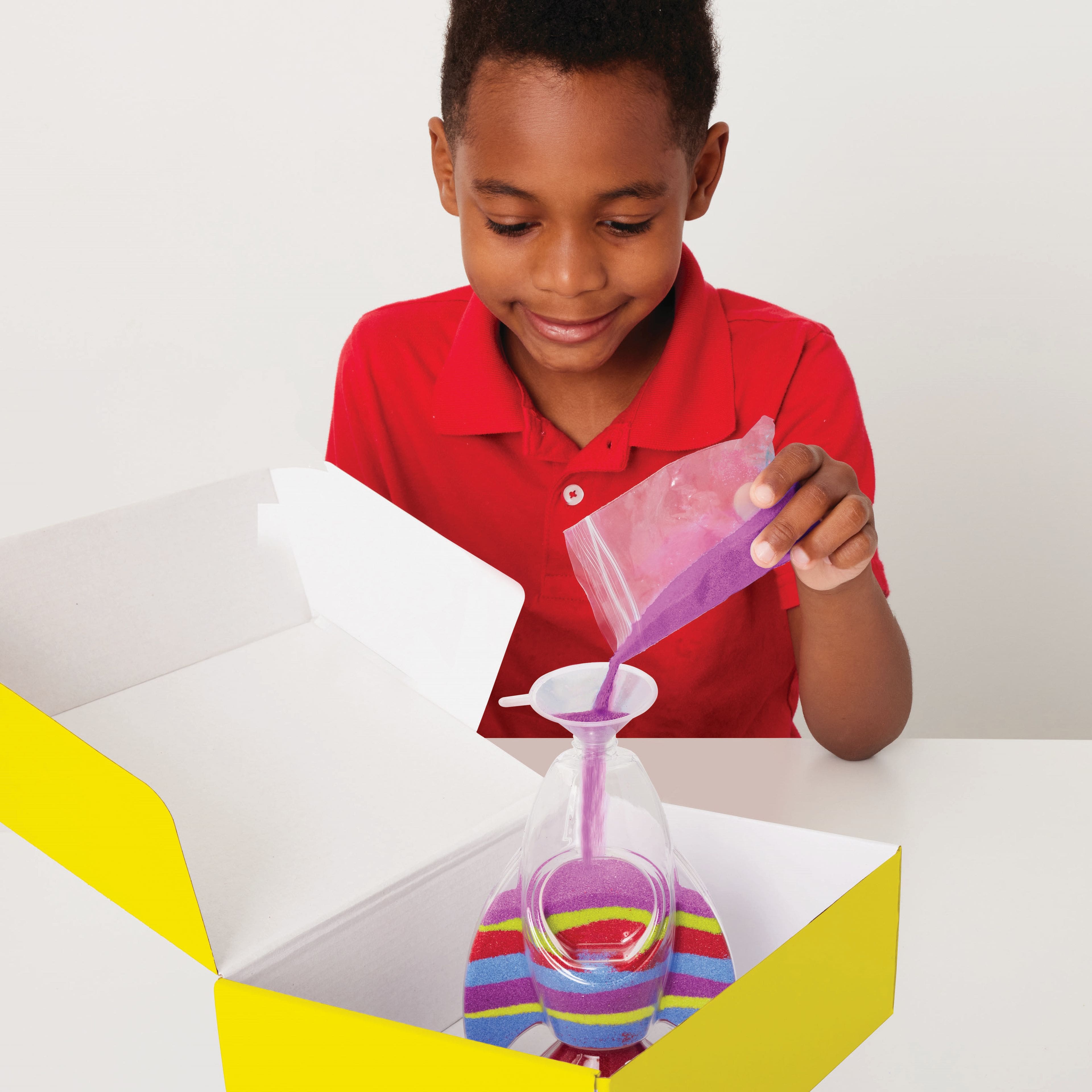 Creativity for Kids&#xAE; Rocket Ship Glow in the Dark Sand Art Activity Kit