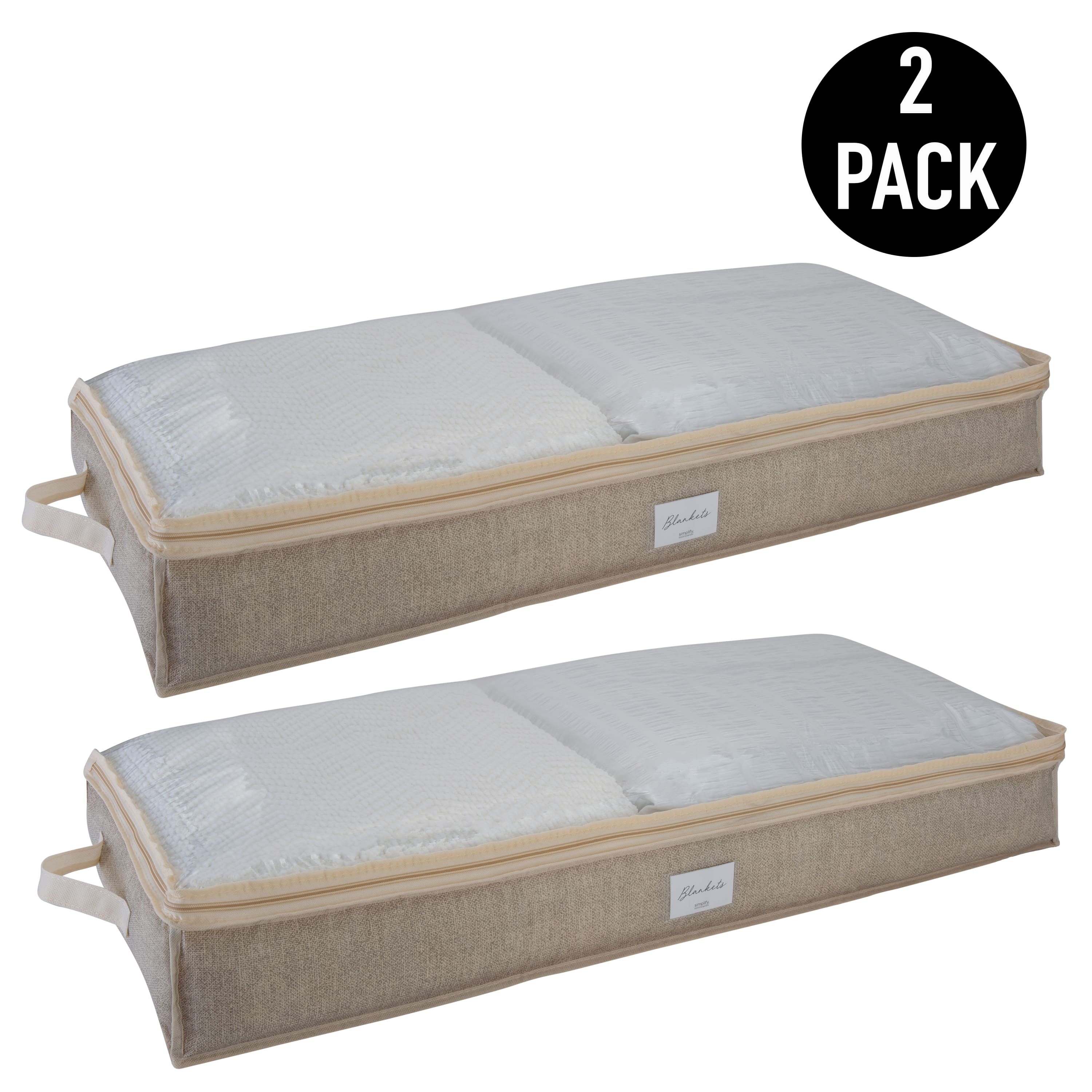 Simplify Under the Bed Storage Bag, 2ct.