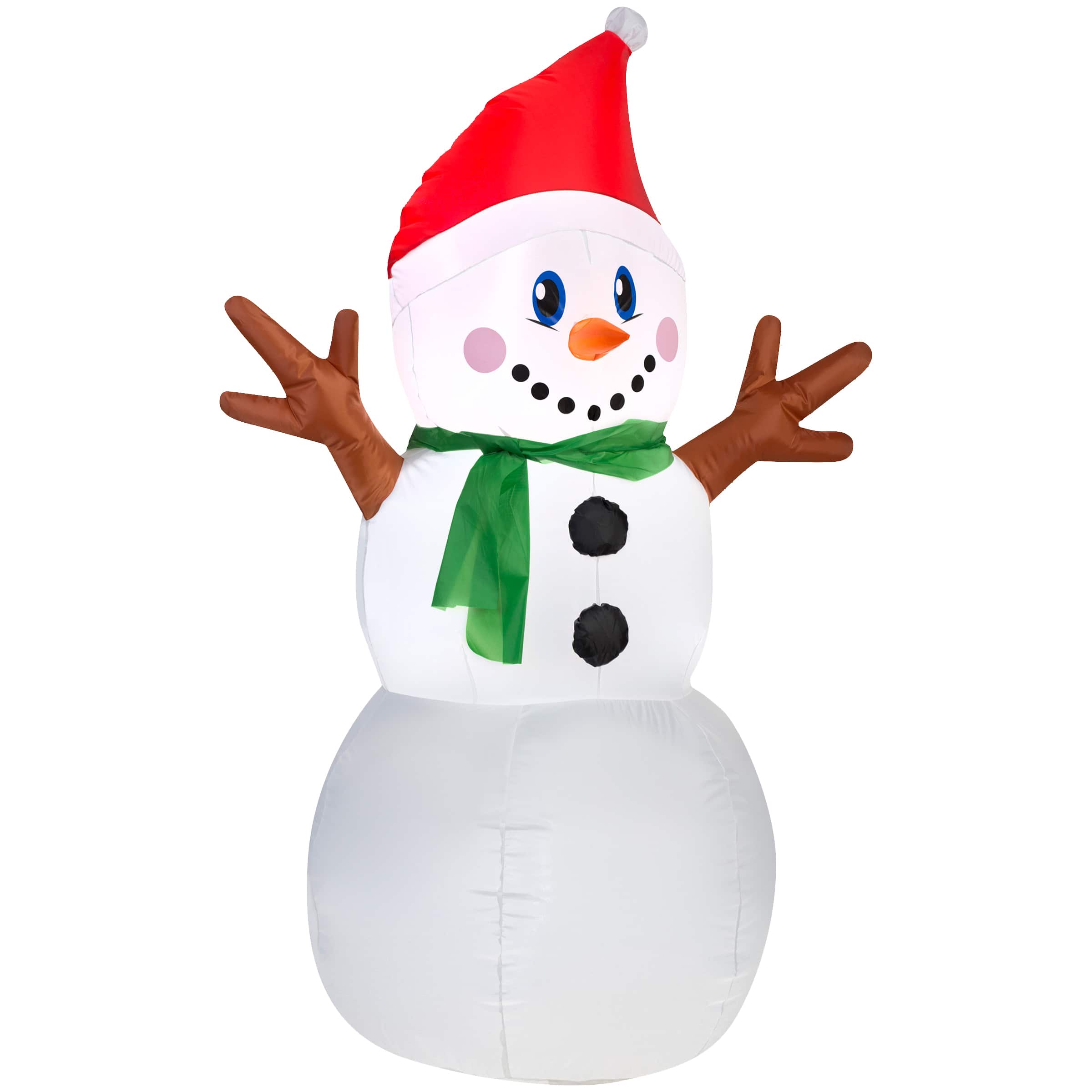 4ft. Airblown® Inflatable Christmas Snowman | Michaels