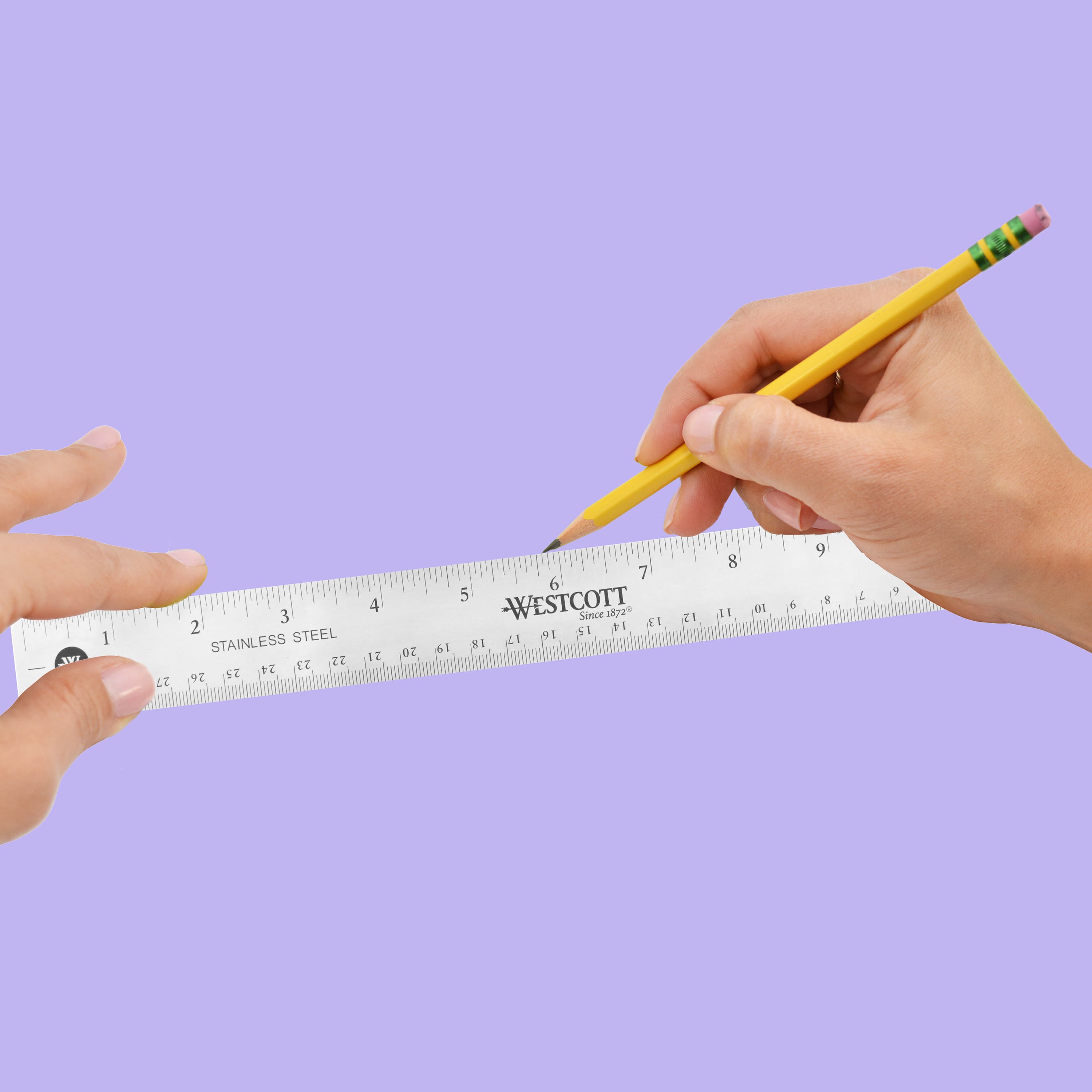 Westcott® Stainless Steel Ruler