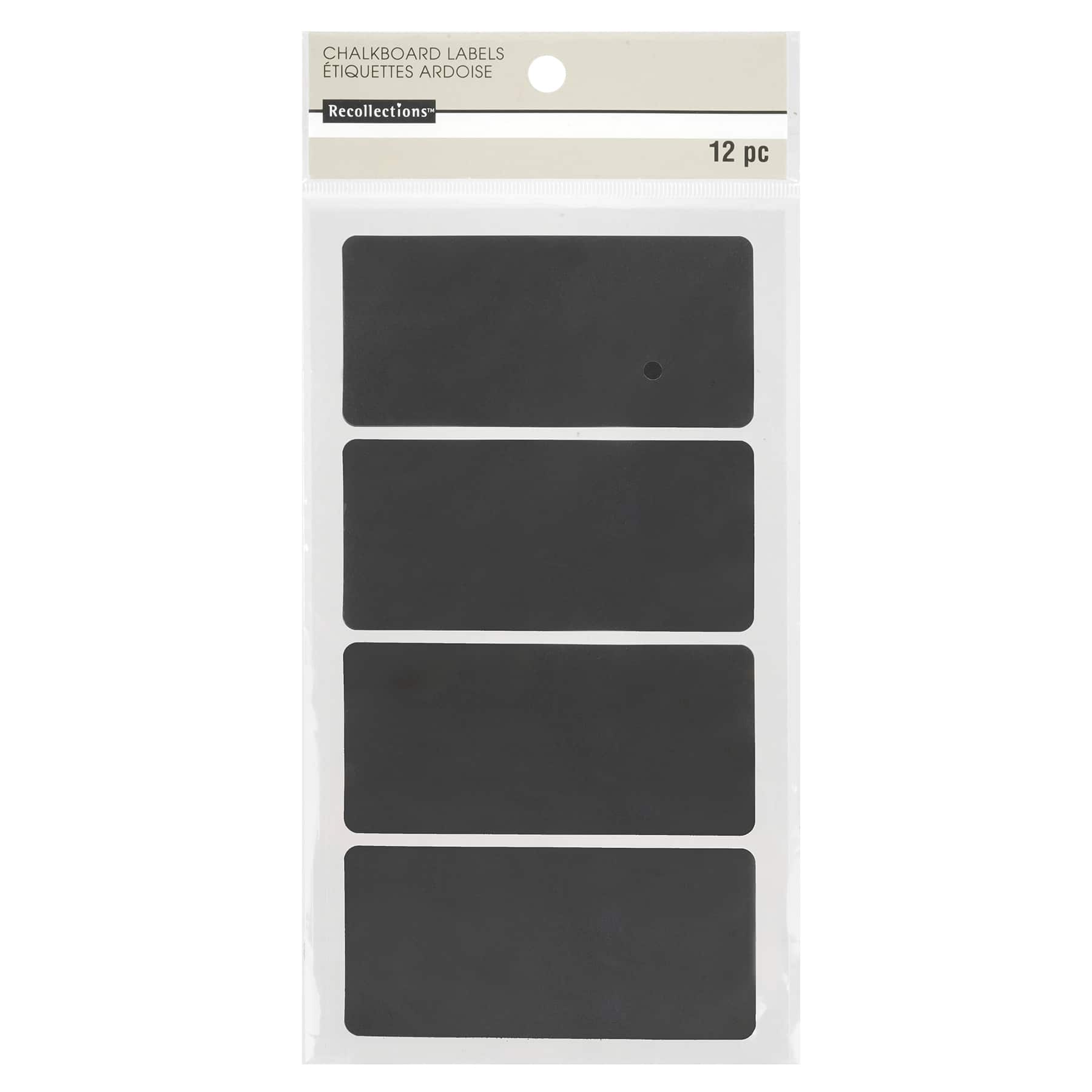 Set Of 60 Black Grey White Blank Loop Label Tags storage baskets & Boxes 