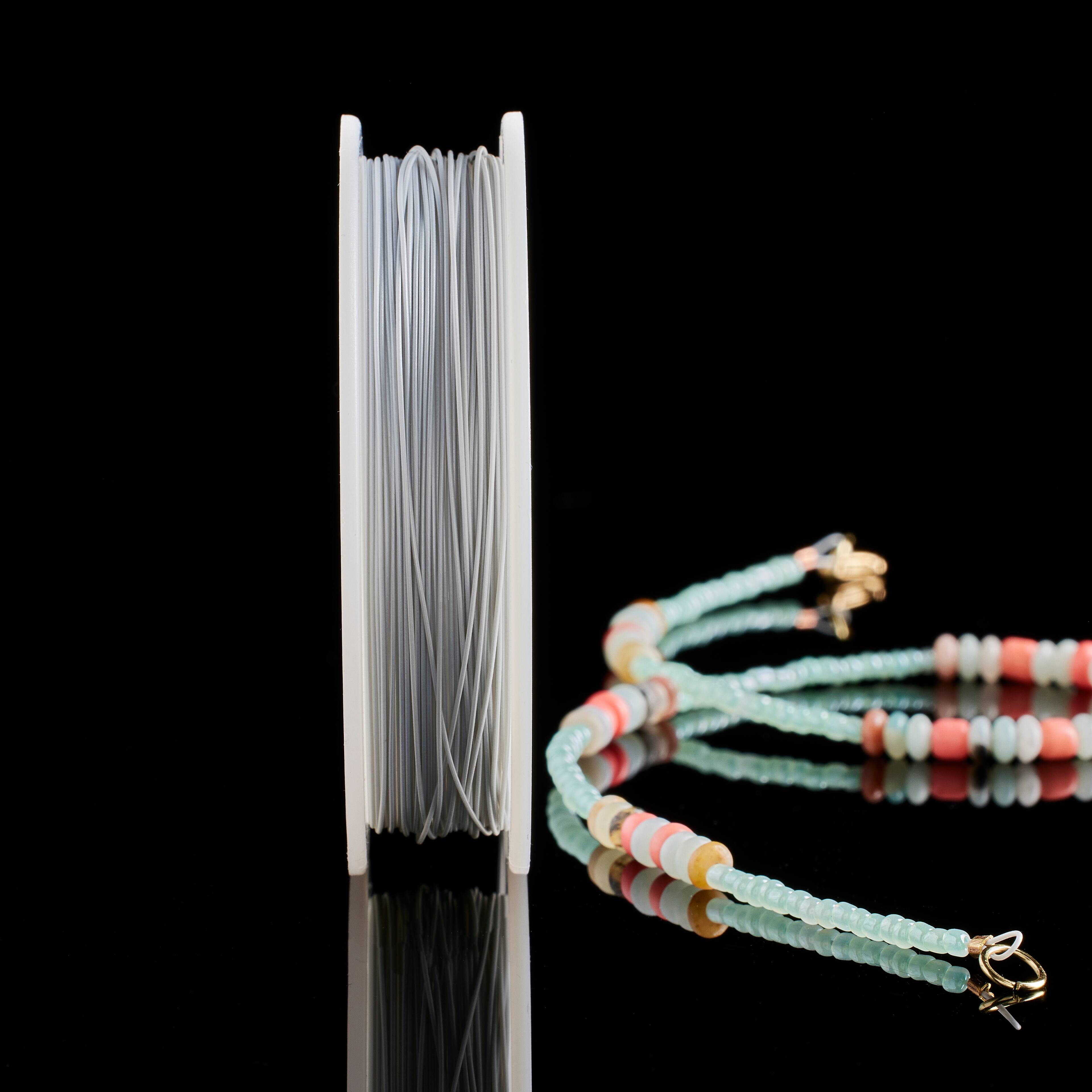 12 Pack: Beadalon® 7 Strand Satin Silver Bead Stringing Wire