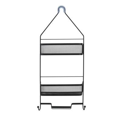 JumblWare Bamboo Shower Caddy, 11.7 x 26.8 Hanging 3-Tier Suction