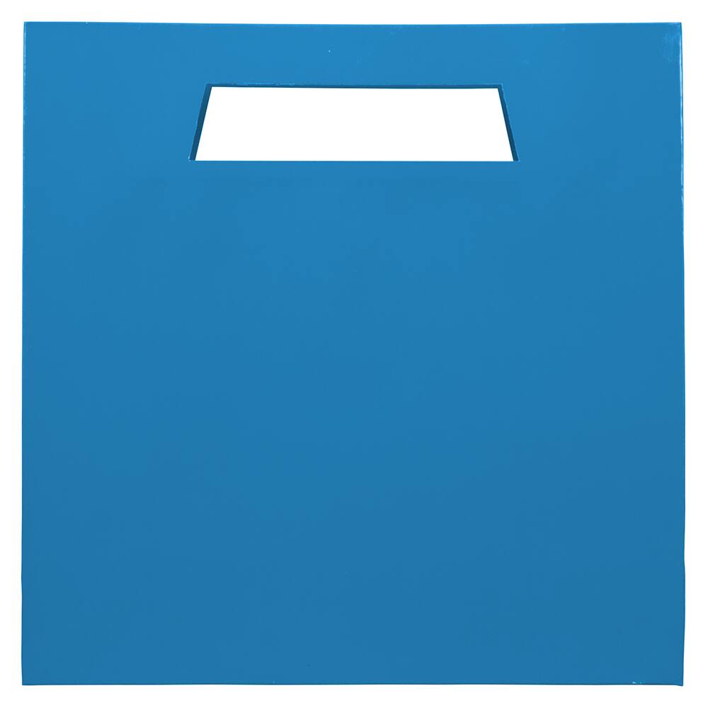 JAM Paper Large Blue Heavy Duty Bags with Trapezoid Handle, 100ct.