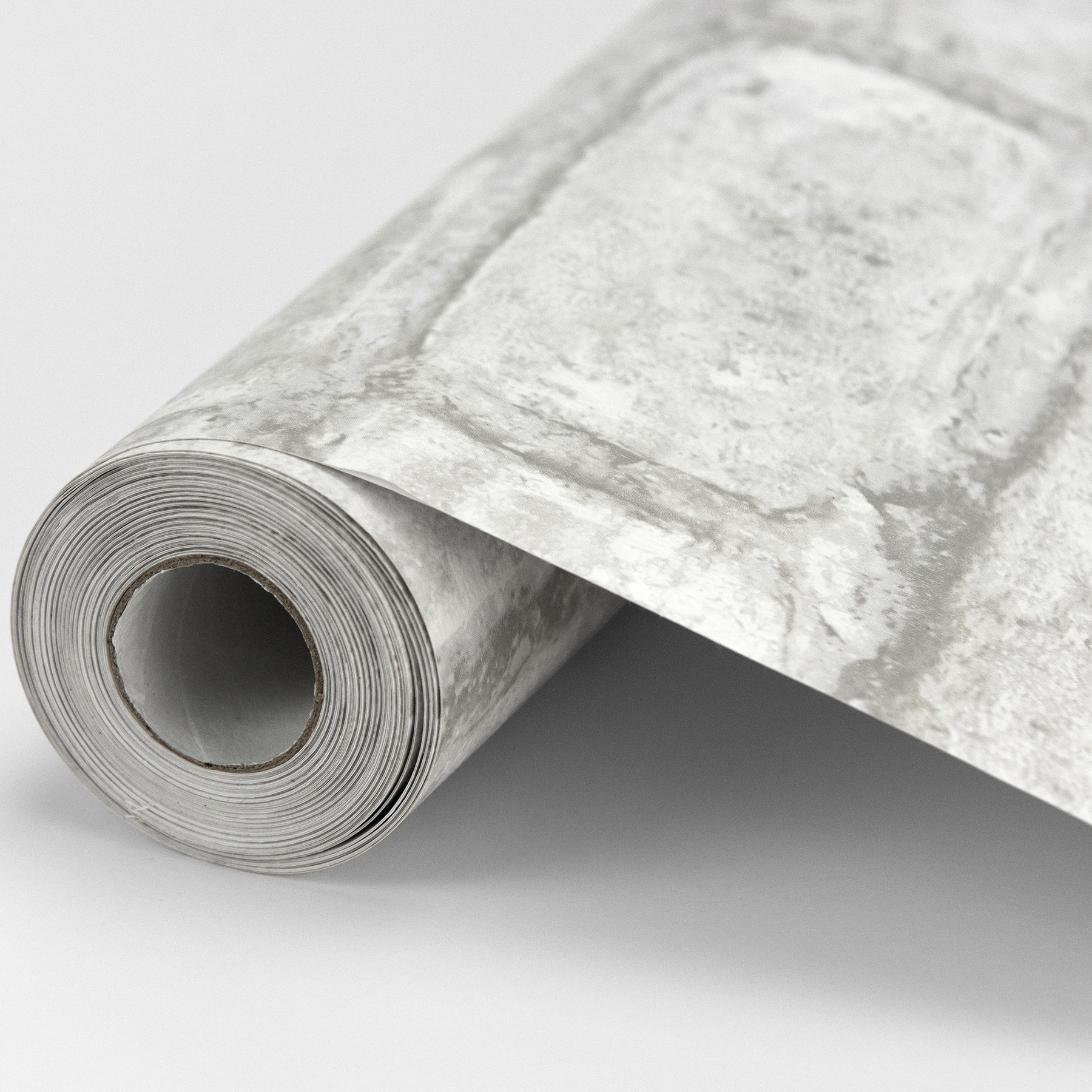 InHome White Denver Brick Peel &#x26; Stick Wallpaper