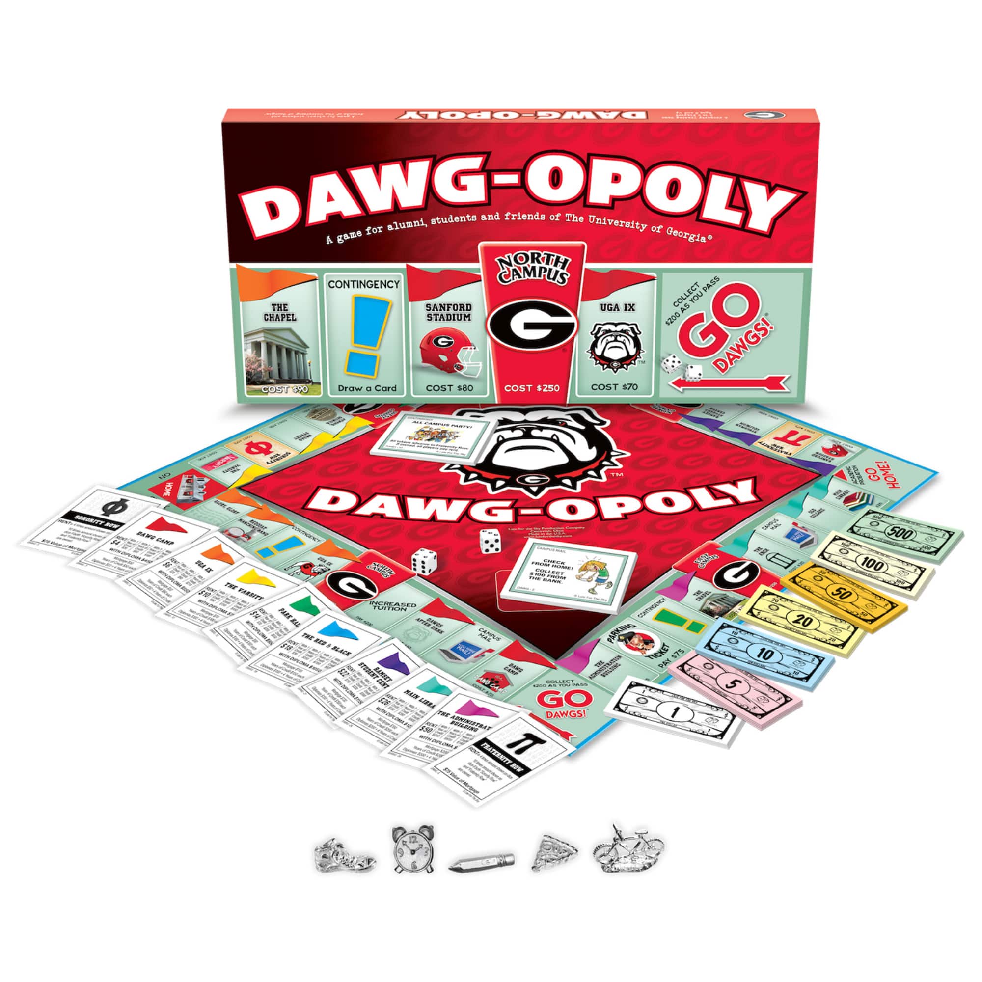 Late For The Sky Dawgopoly Game