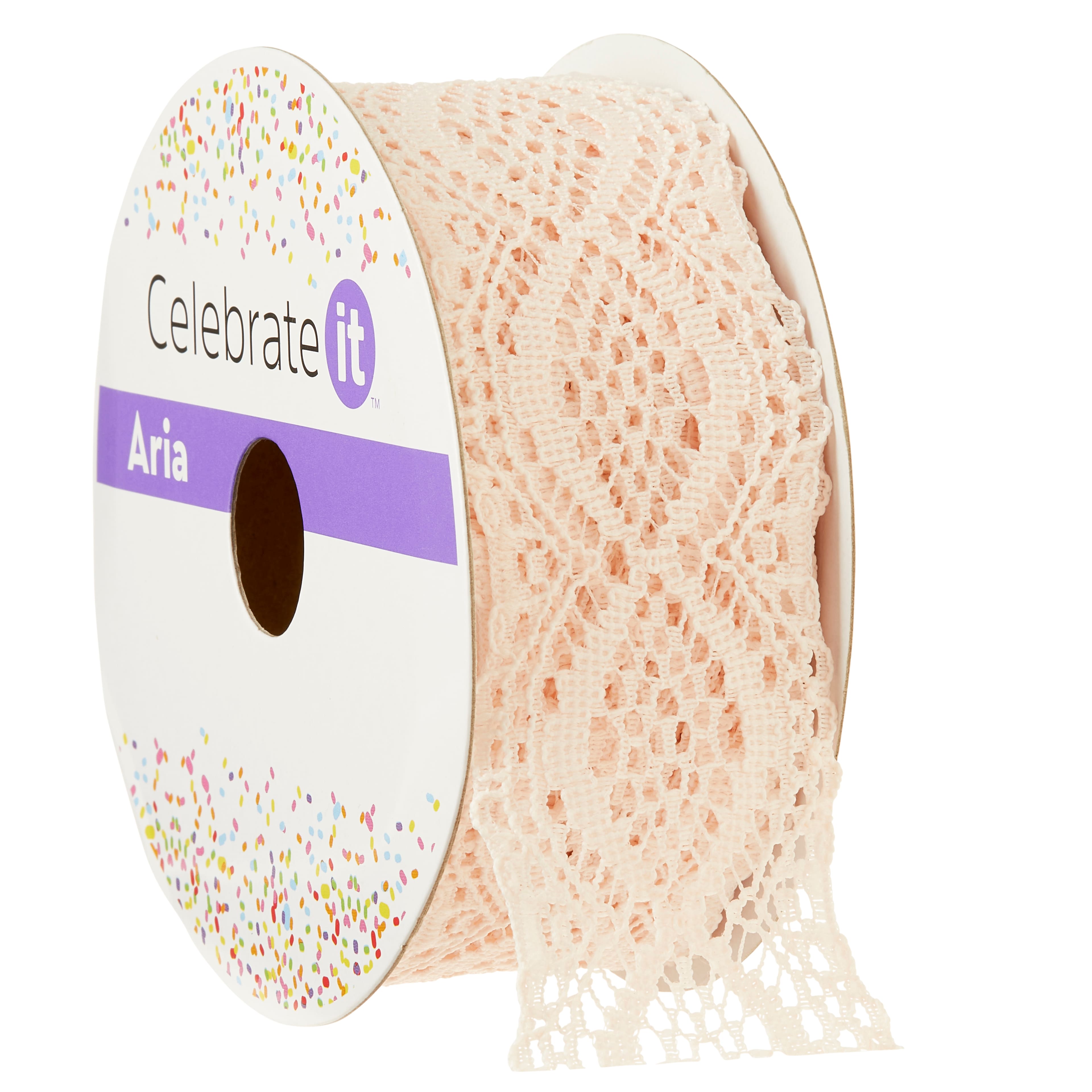 1.5" x 3yd. Lace Ribbon by Celebrate It™ Aria