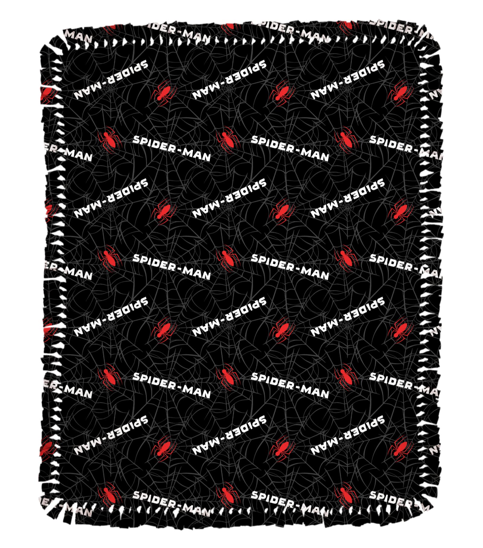 Spider-Man 72" Graffiti Art No Sew Fleece Throw Kit
