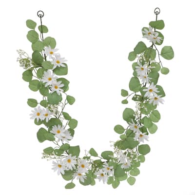 6ft. White Daisy Garland by Ashland® | Michaels