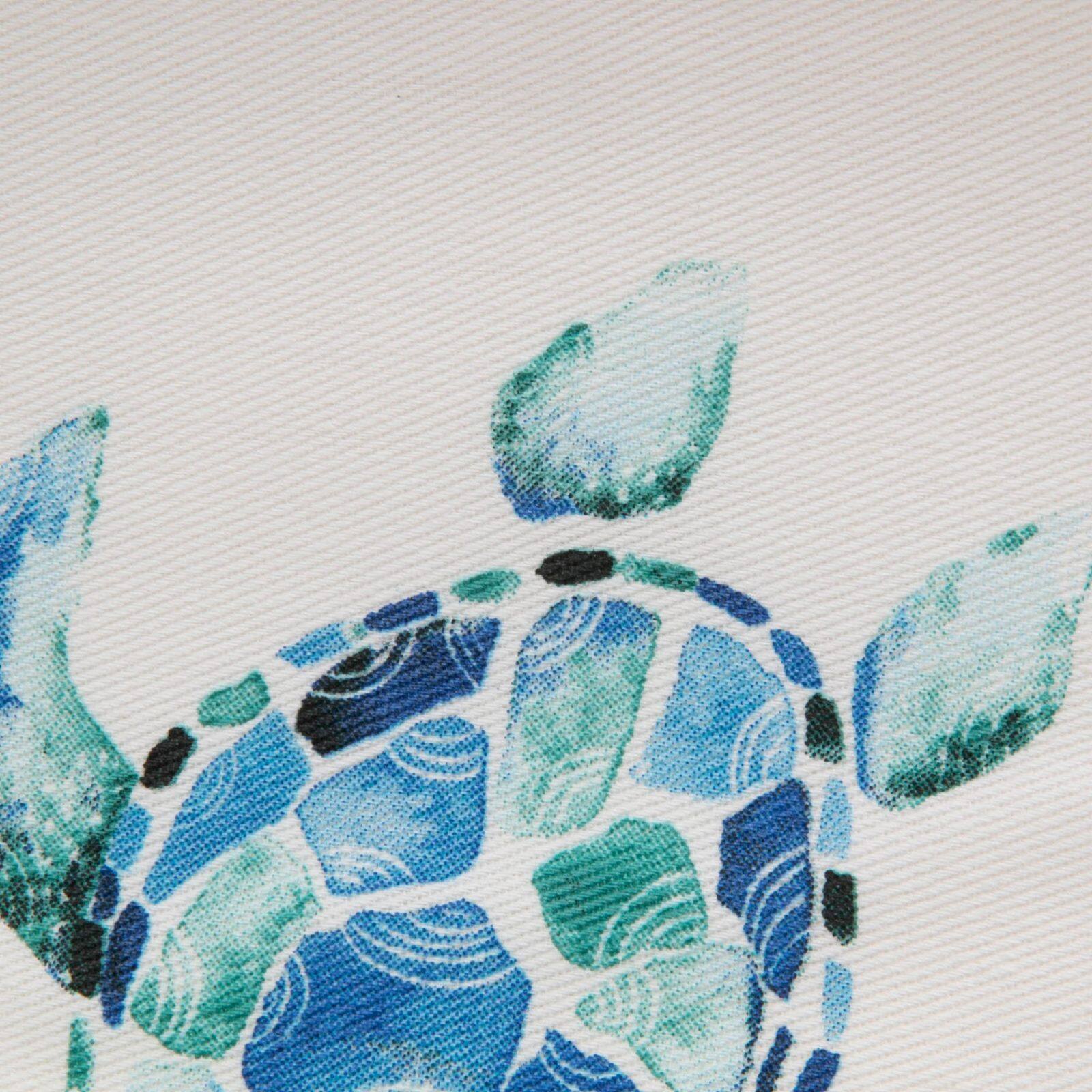 DII&#xAE; Turquoise Turtle Cloth Dinner Napkins, 6ct.