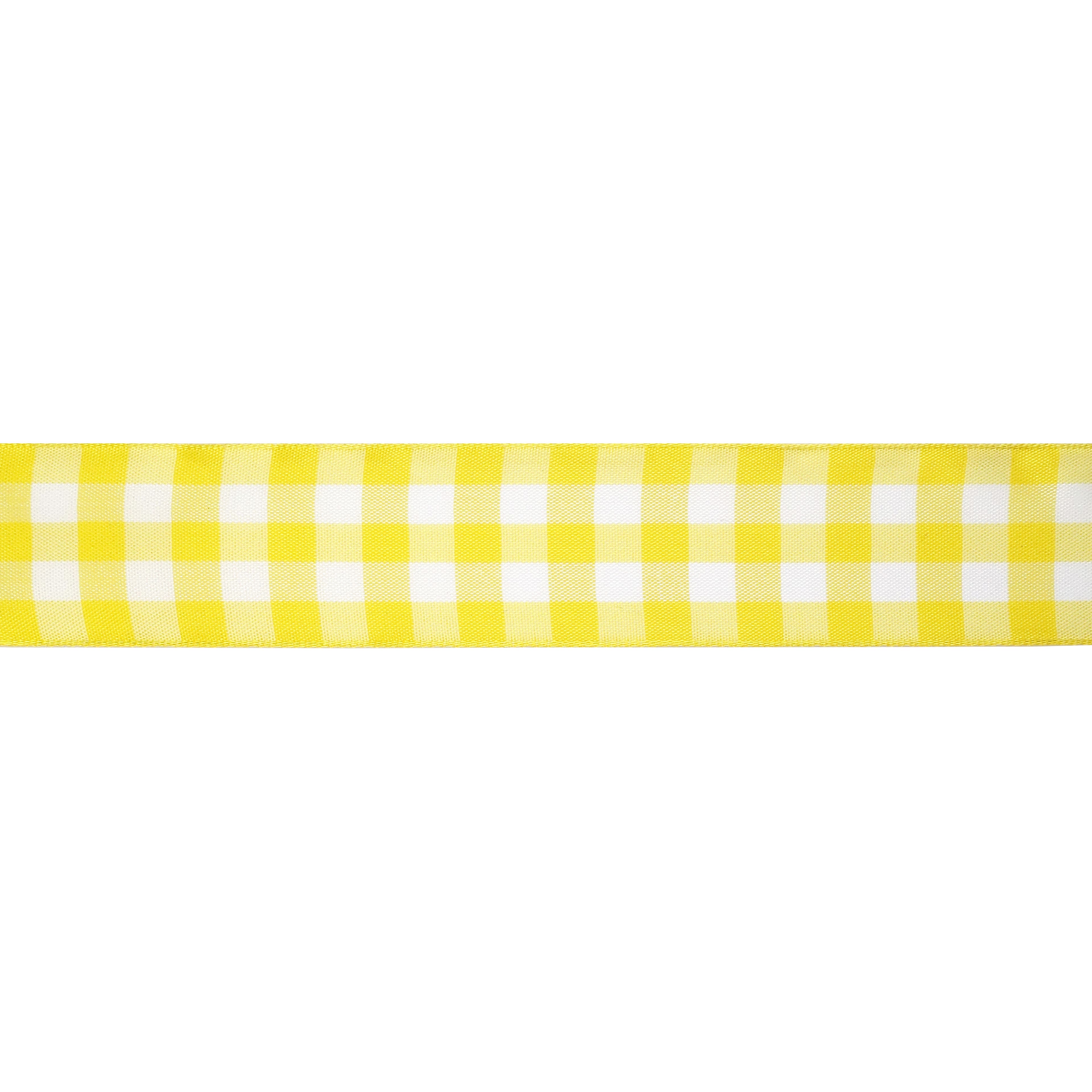 12 Pack: 1.5&#x22; x 3yd. Wired Checkered Ribbon by Celebrate It&#xAE;
