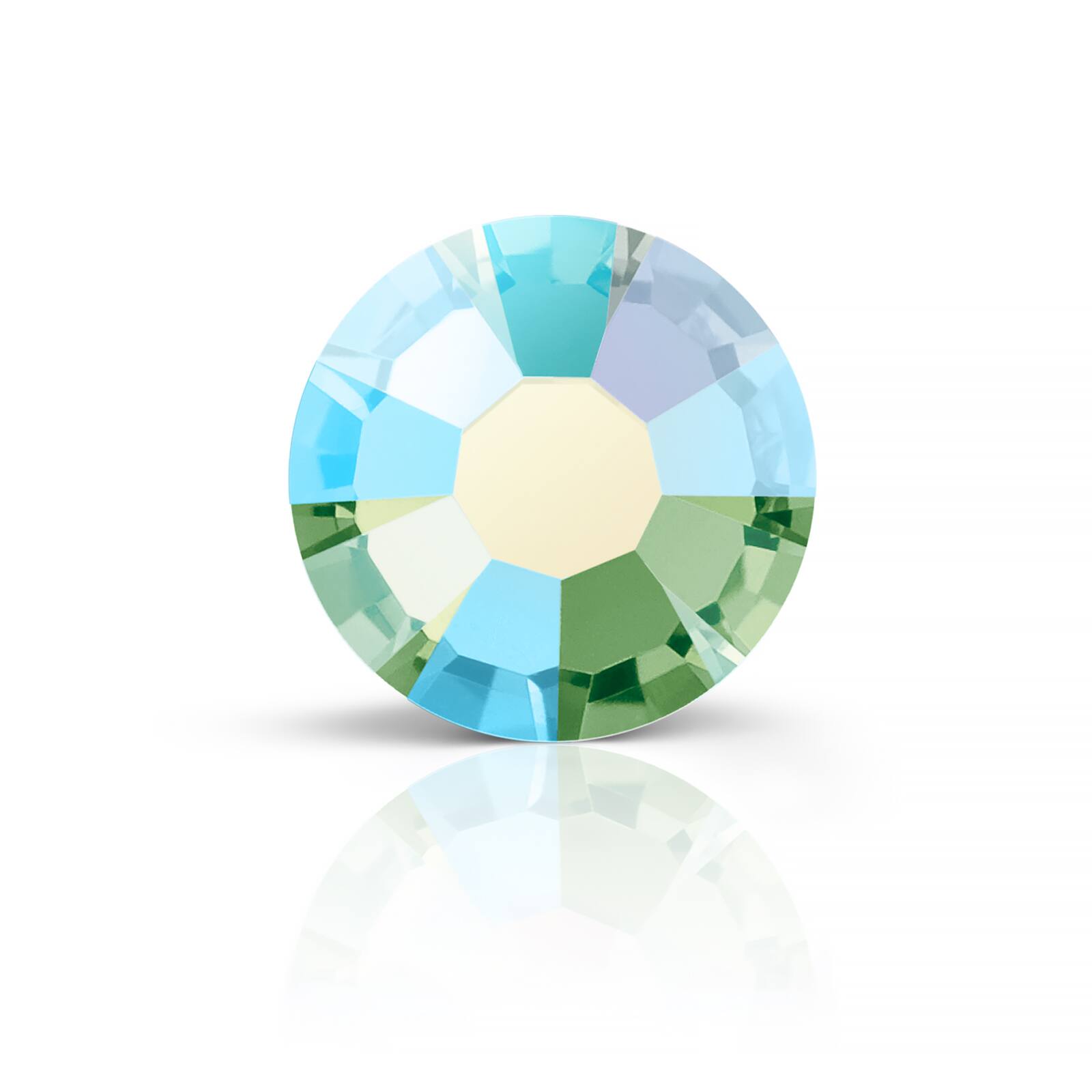 Preciosa MAXIMA SS16 Aurora Borealis Flatback Czech Crystals, 144ct.