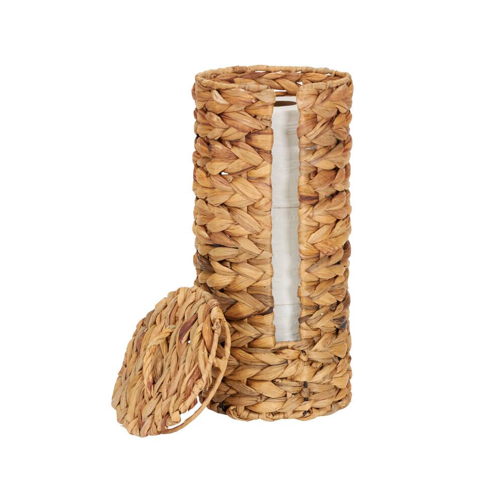 Household Essentials Wicker Toilet Paper Roll Holder