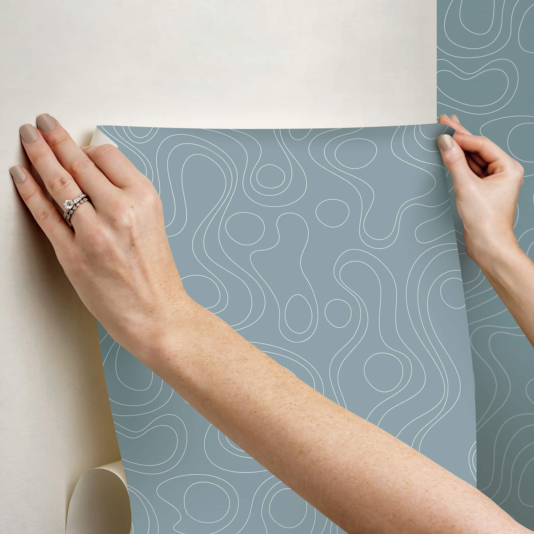 RoomMates Emily Rayna Lineation Peel & Stick Wallpaper | Michaels