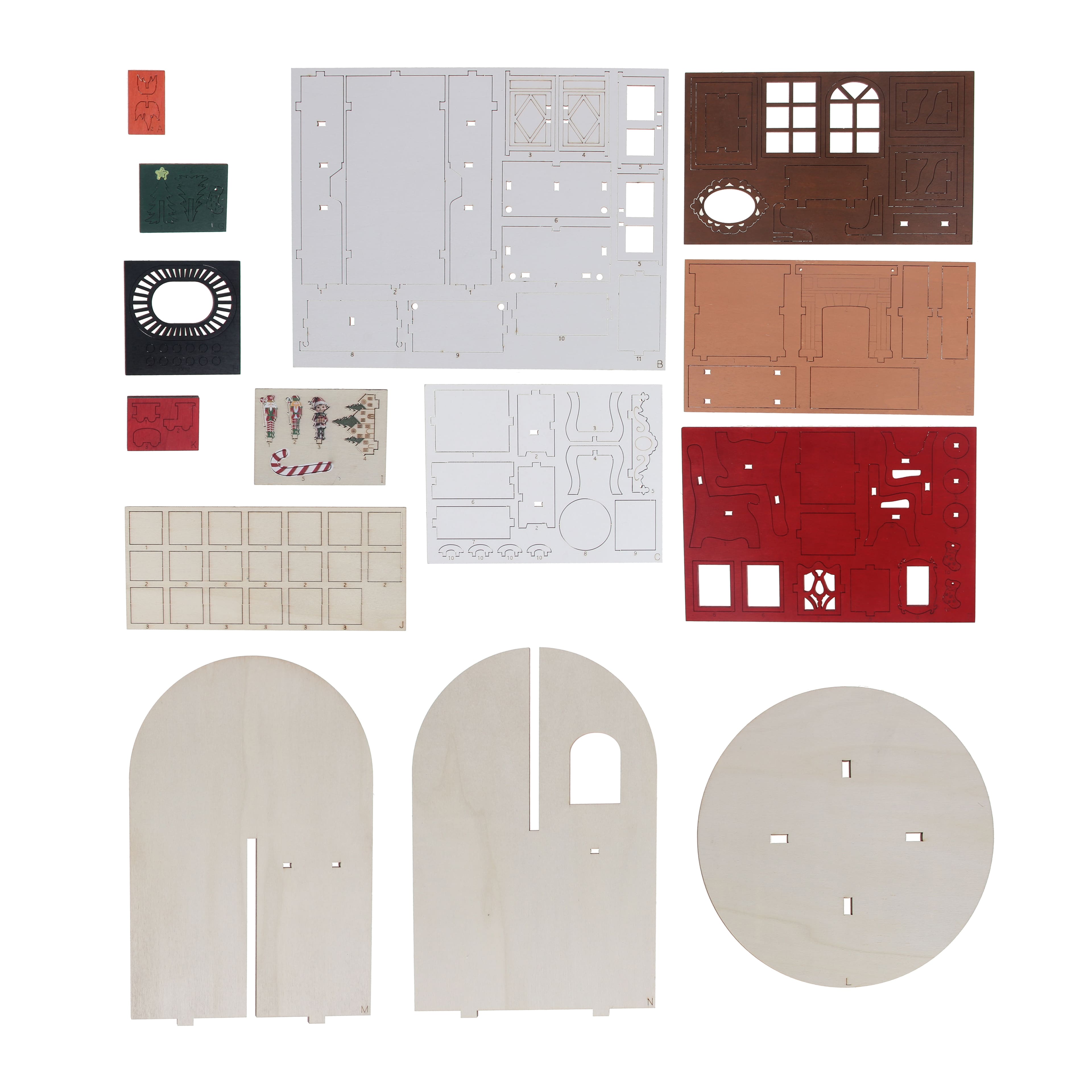 Rotating Living Room Diorama Kit by Make Market&#xAE;